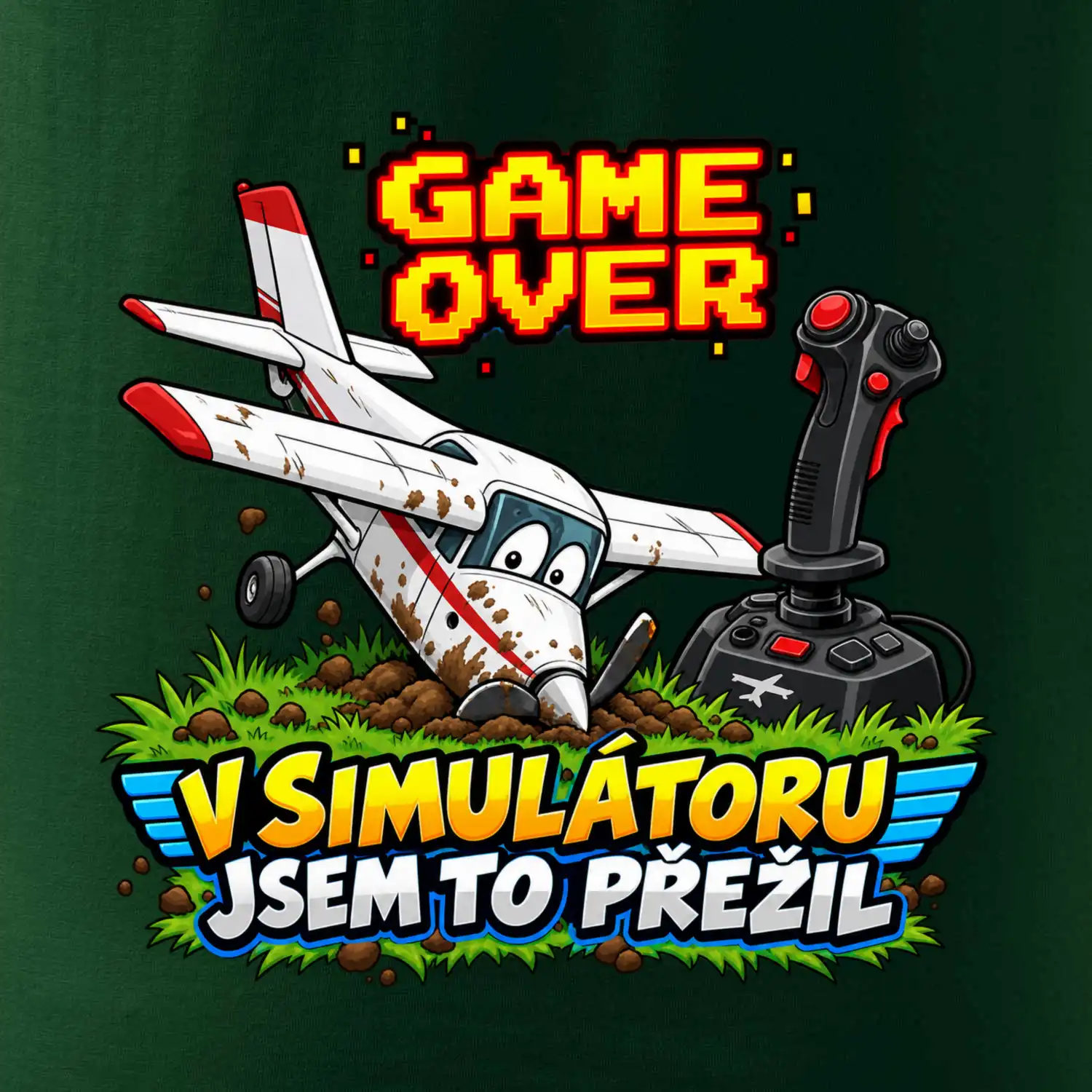 V simulátoru jsem to přežil