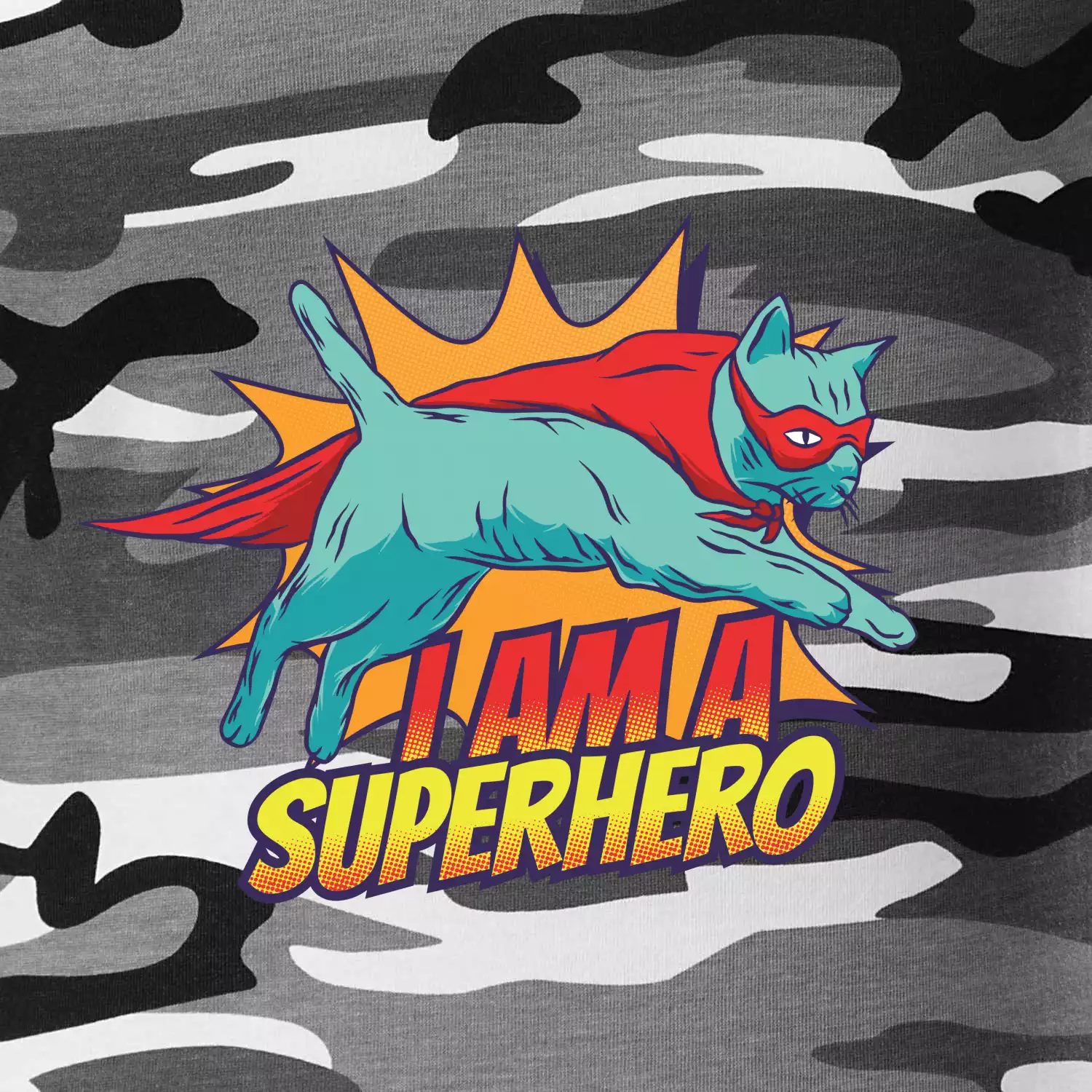 Kočka I am a Superhero