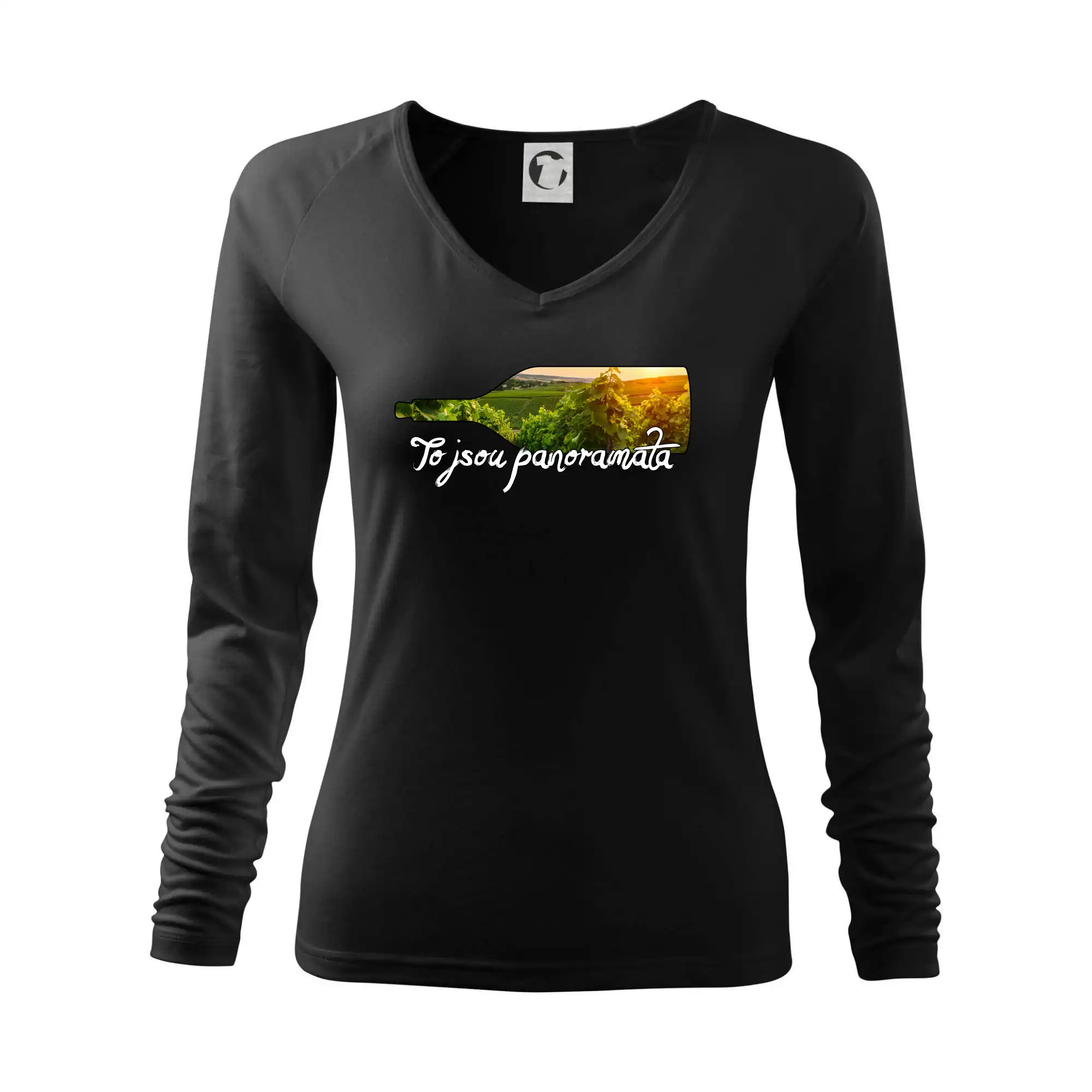 To jsou panoramata vinice