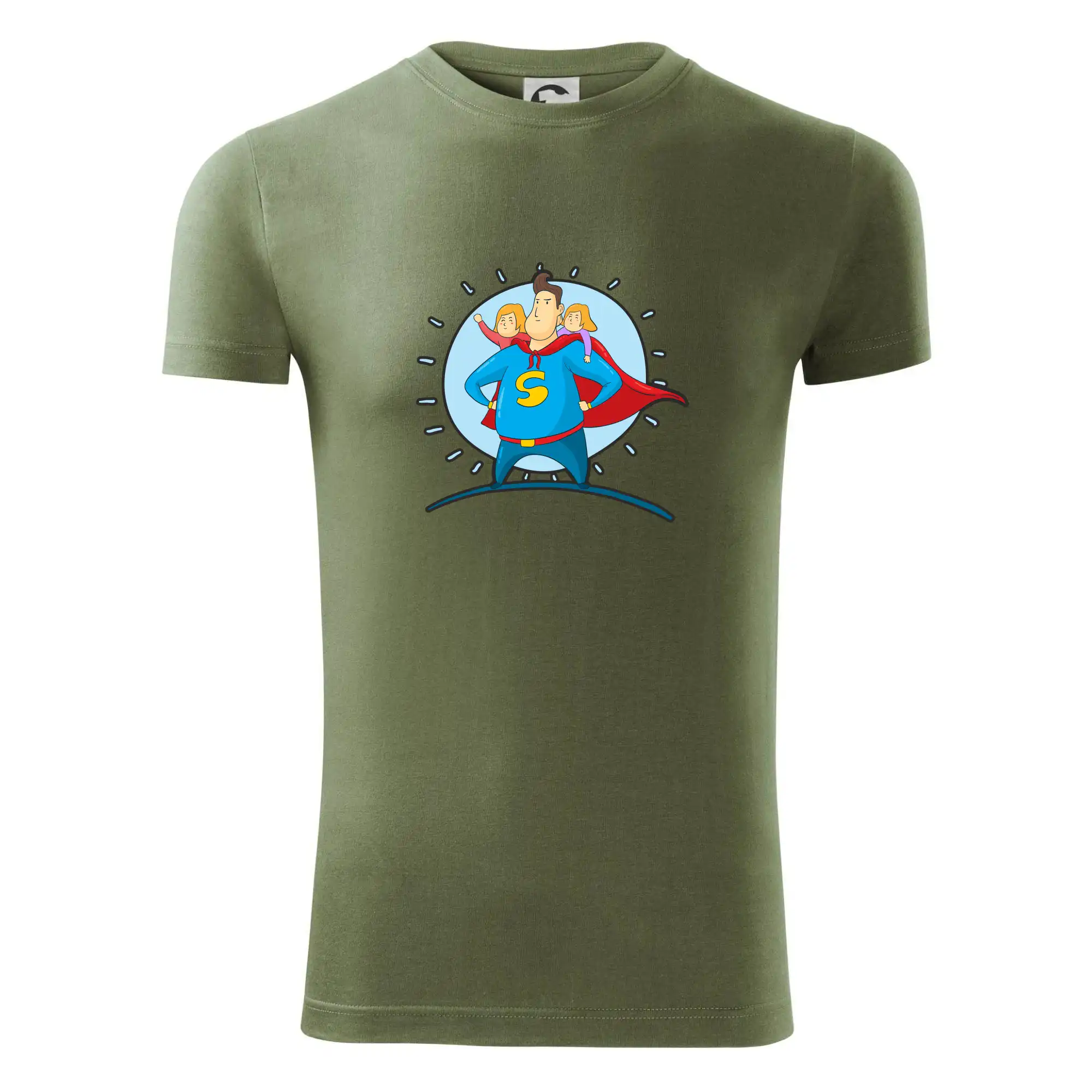 Táta superman - holka a holka