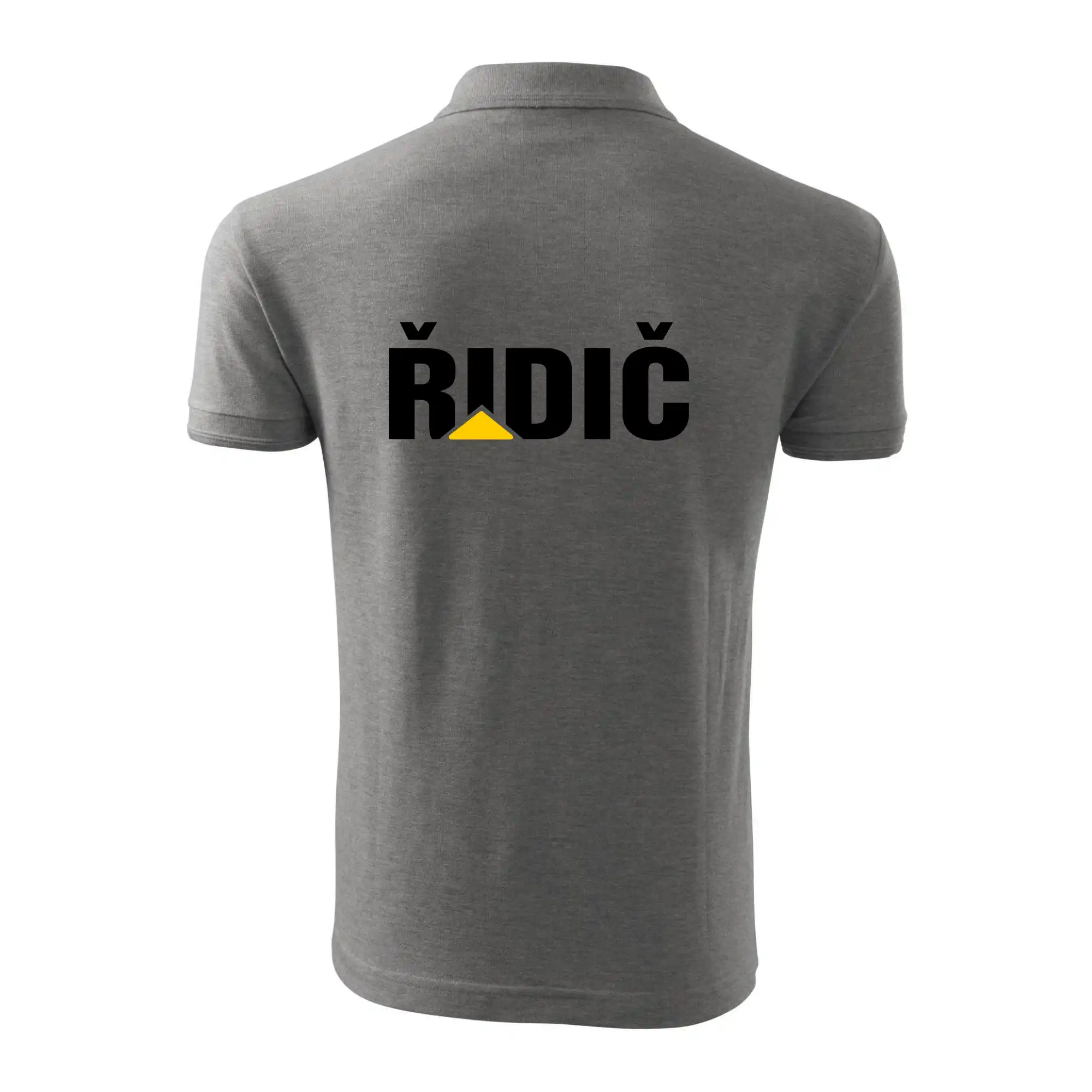 Řidič nápis