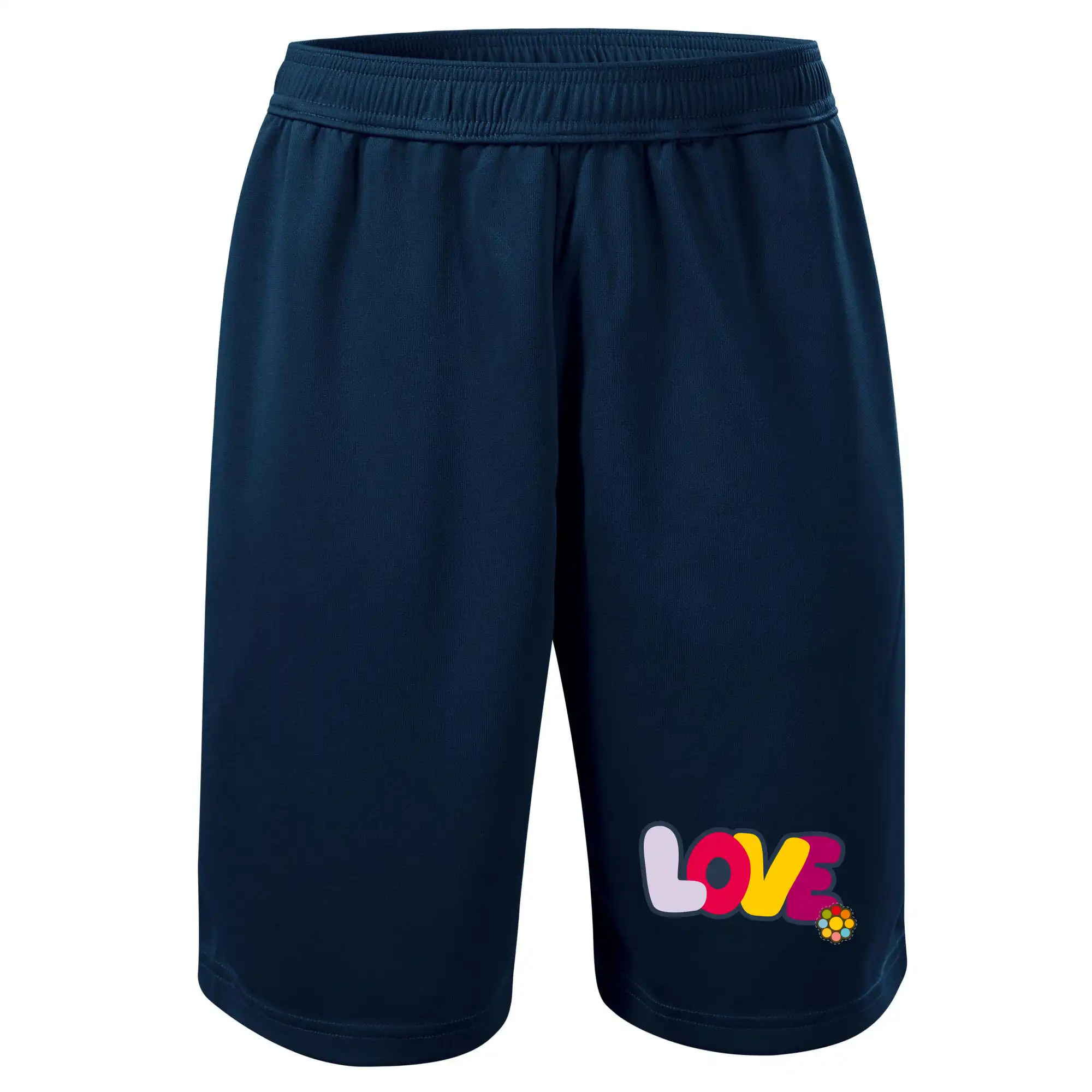 Love nápis s květinou