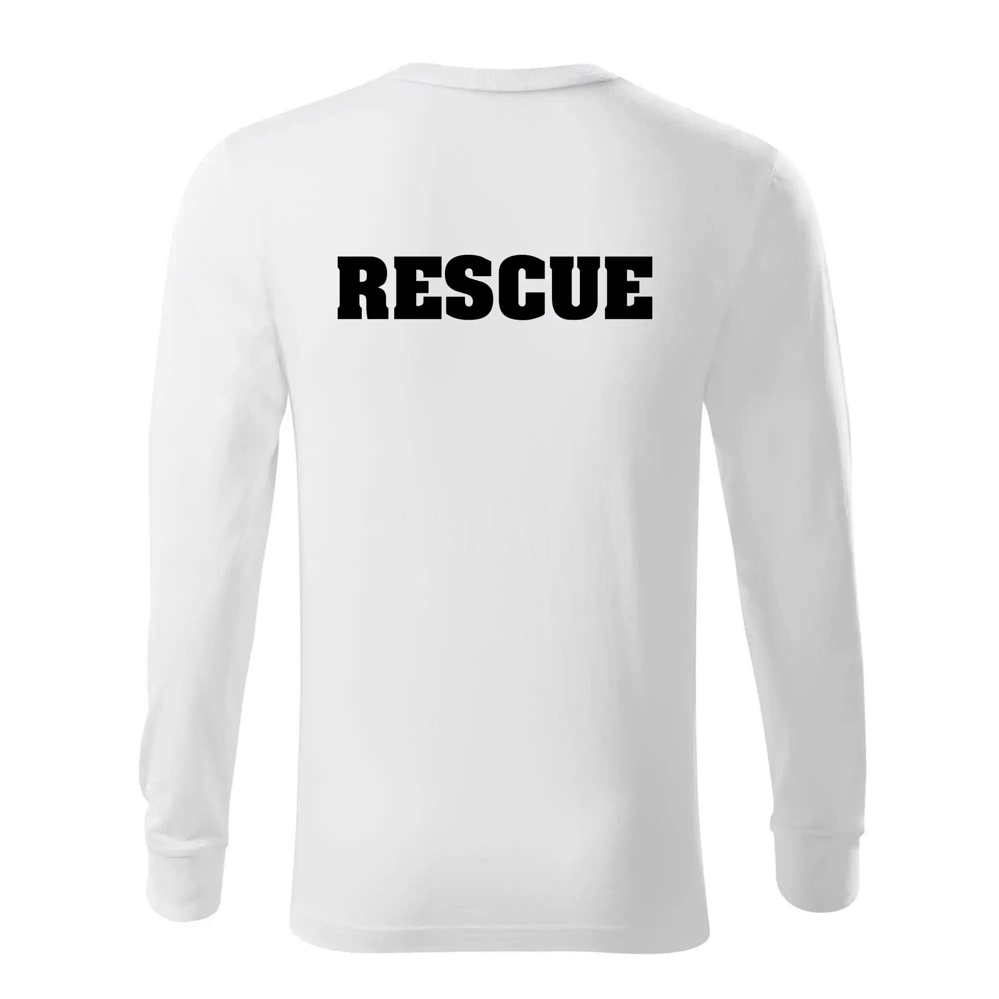Rescue - Hvězda na prsu +  nápis na zádech