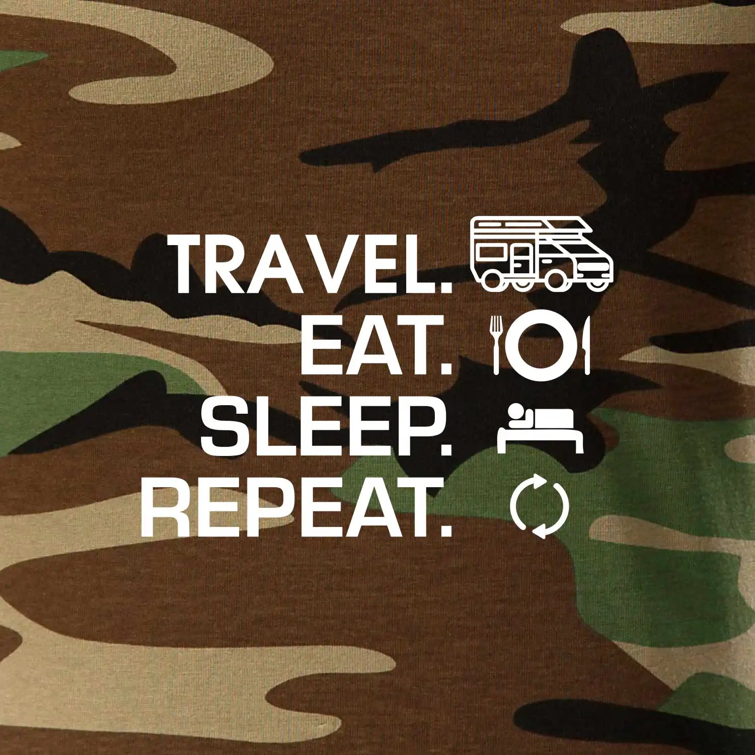 Eat sleep travel - alkovna