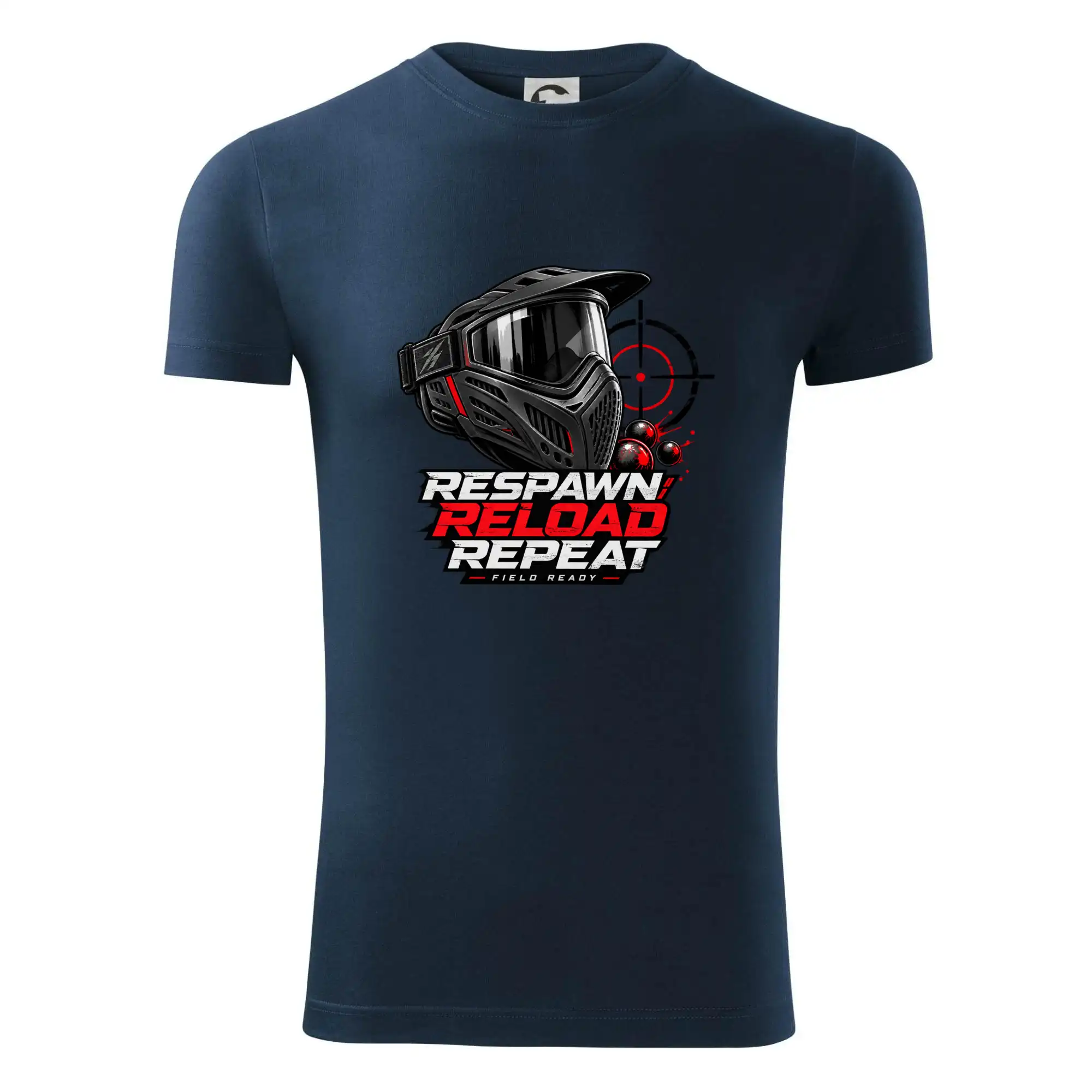 Paintballová maska respawn reload repeat