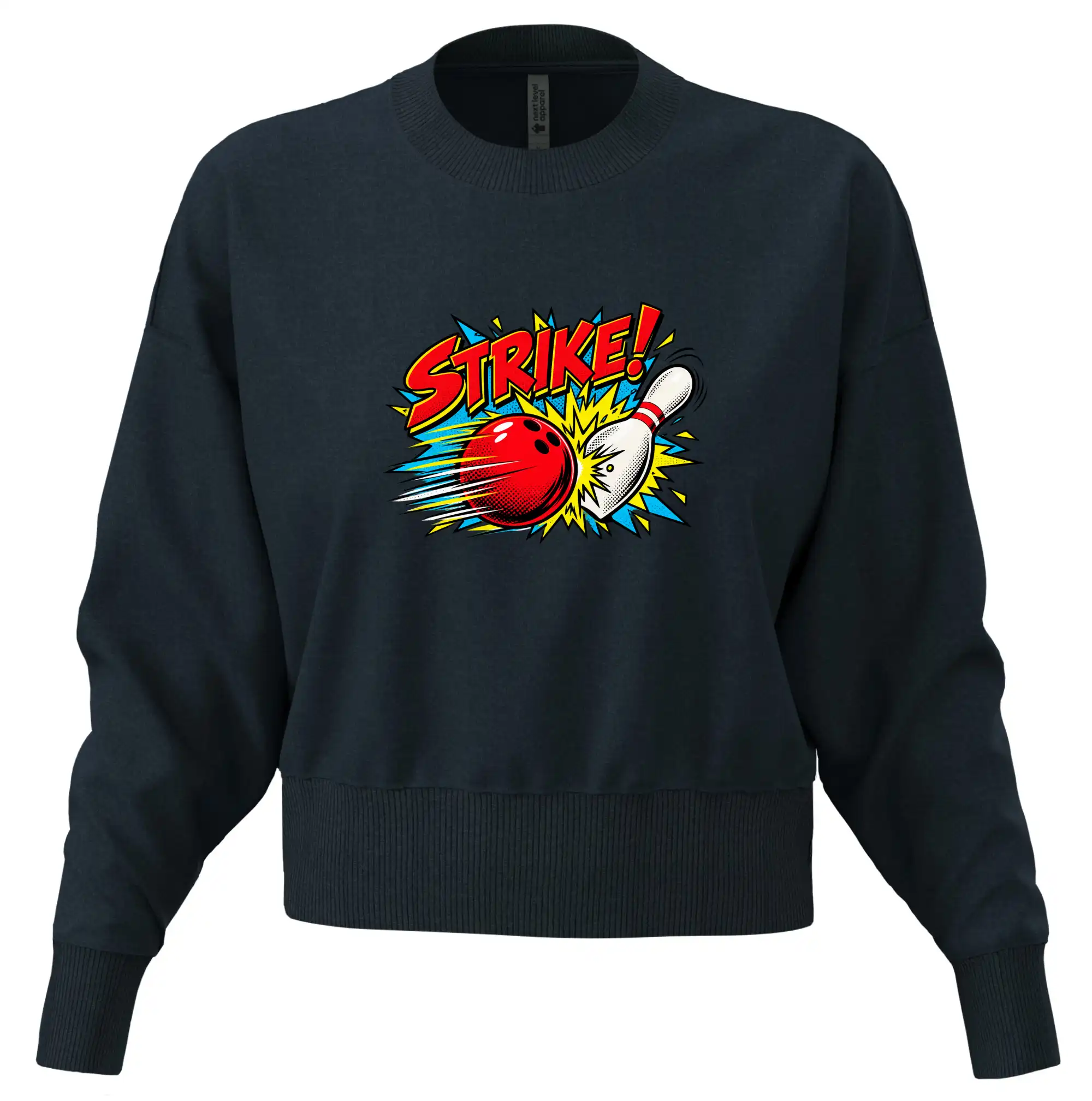 Strike komiksový bowlingový náraz
