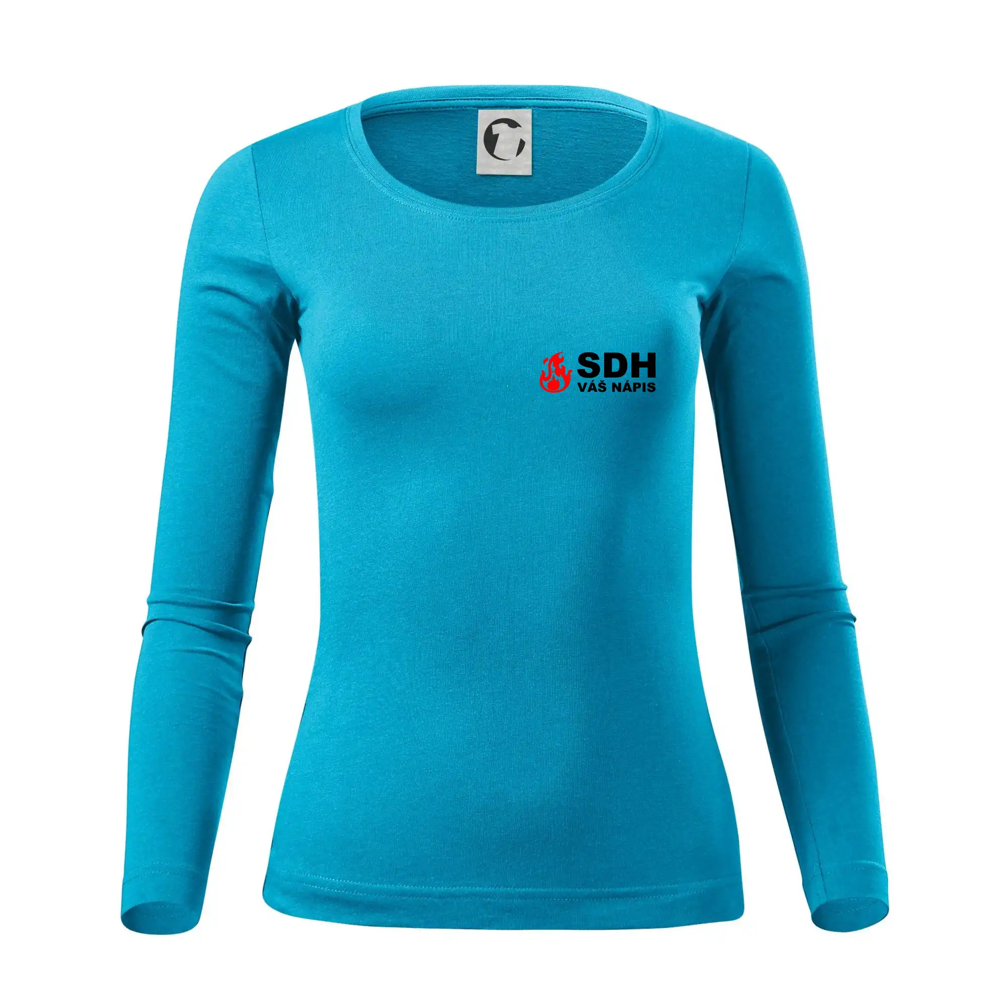 SDH nápis (oheň, název sboru - vlastní nápis)