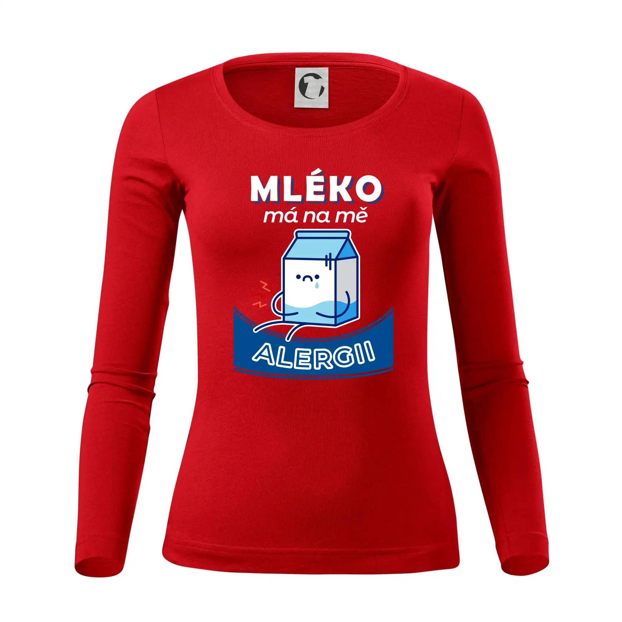 Mléko má na mě alergii
