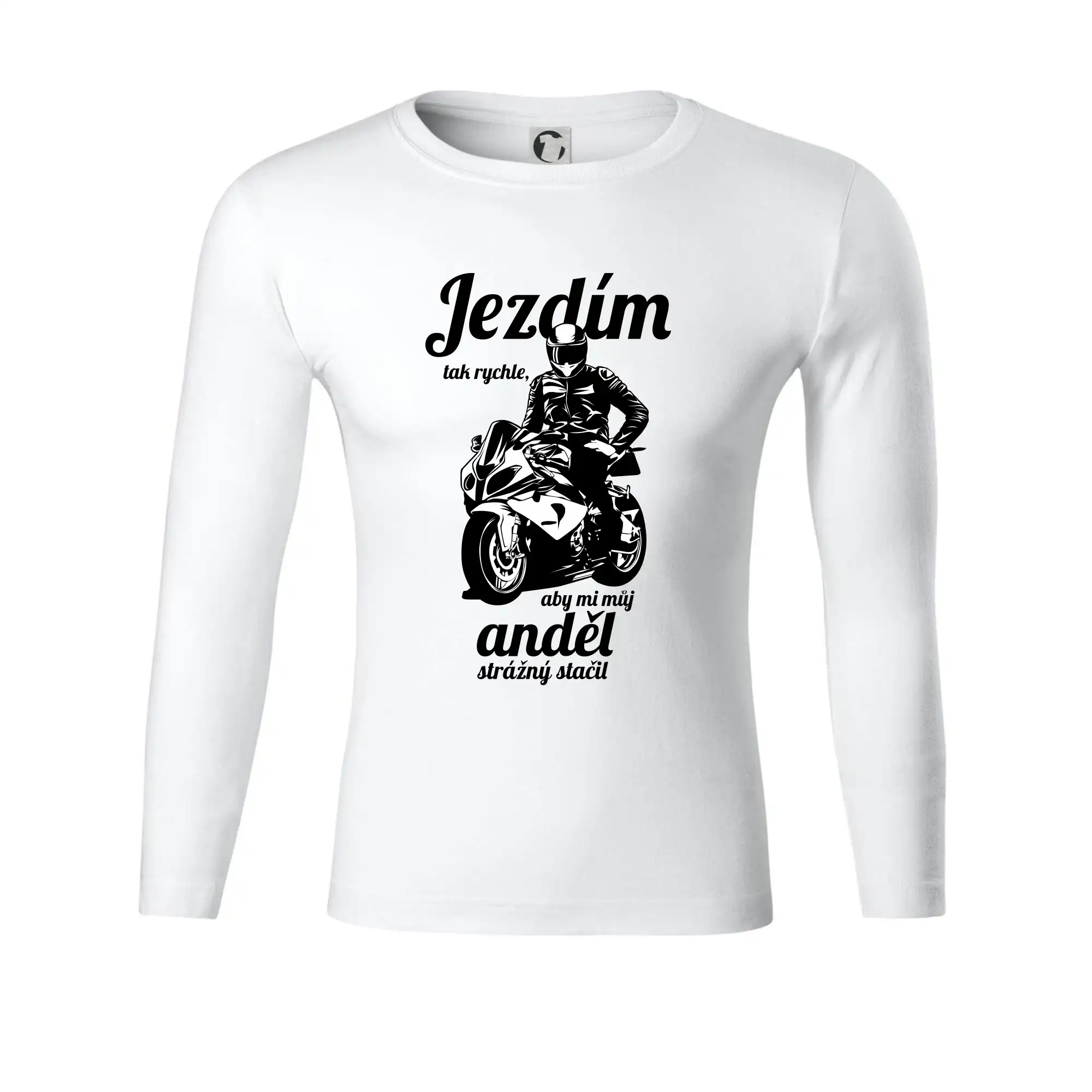 Silniční motorka - jezdím tak rychle, aby mi můj anděl strážný stačil