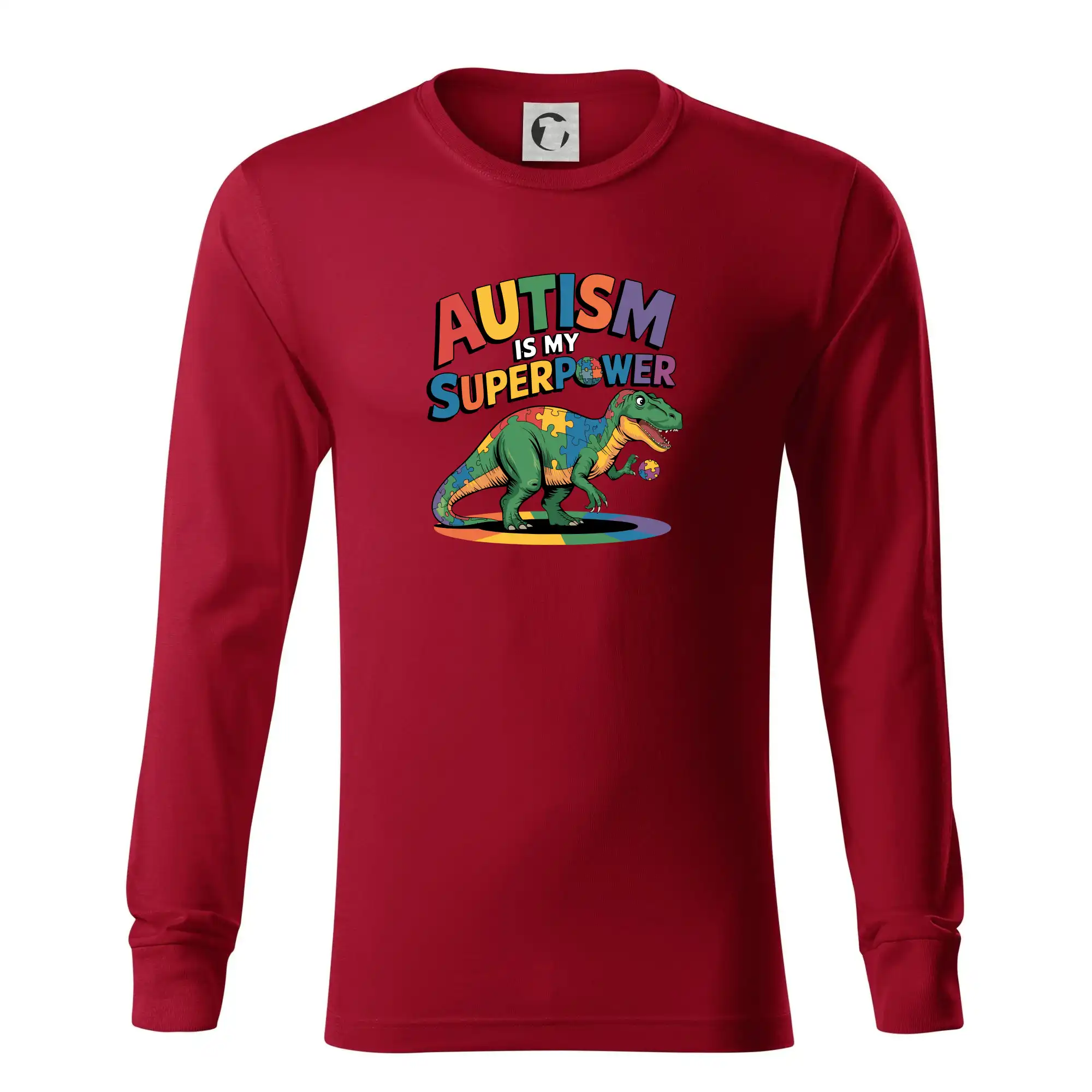 Stojící Rex Autism is my superpower