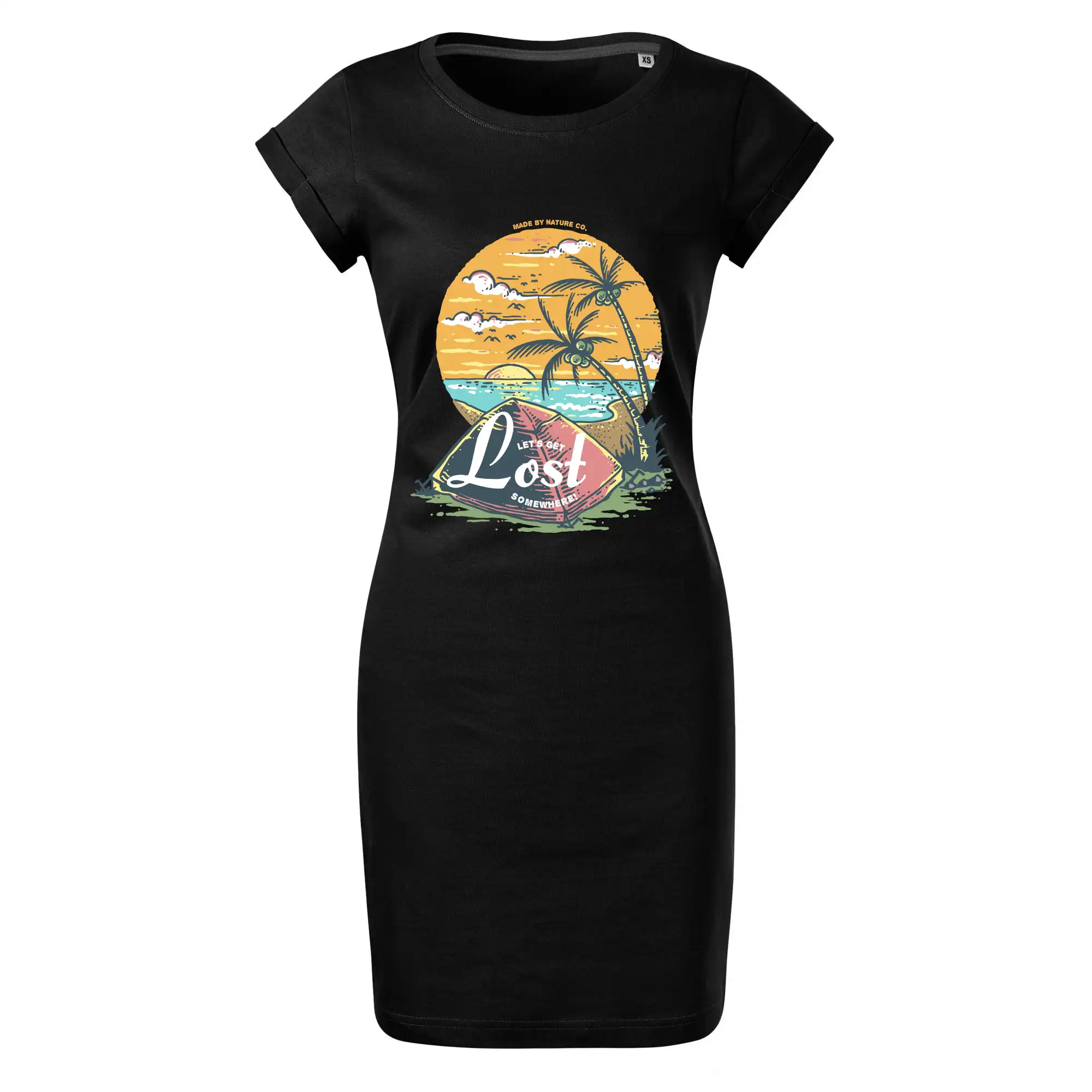 Beach camping get lost somewhere