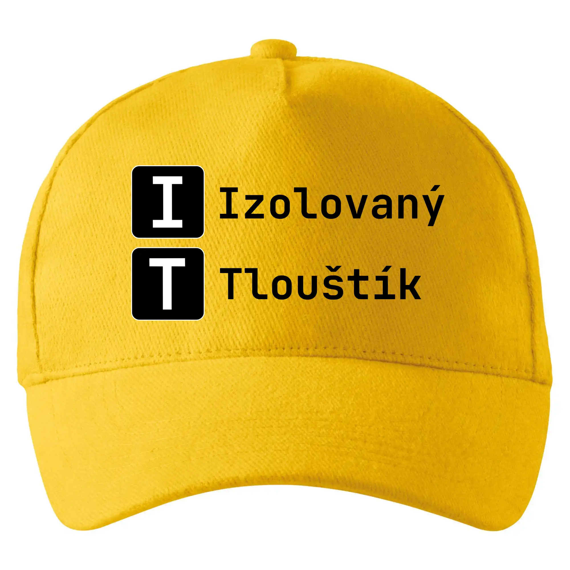 IT Nápis Izolovaný Tlouštík