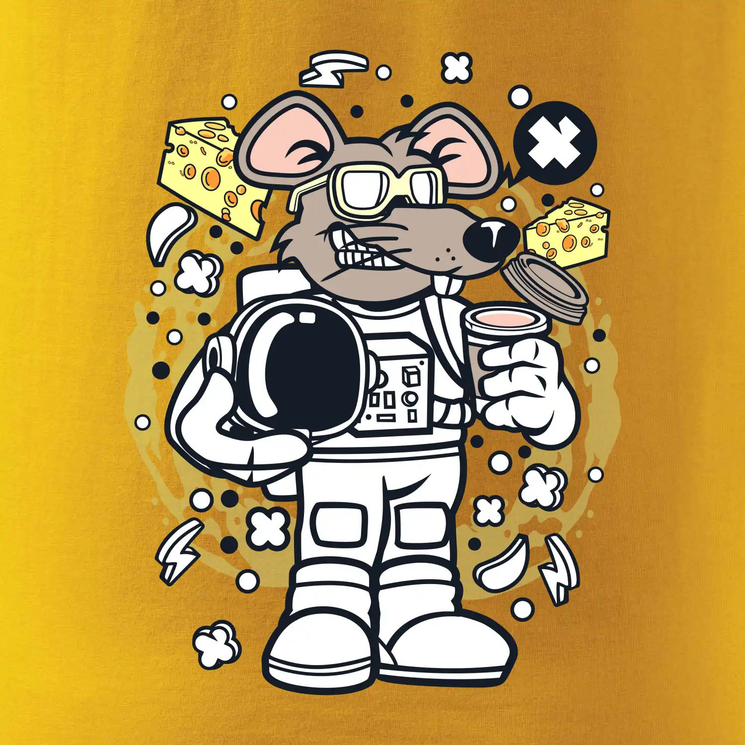 Myš kosmonaut komiks
