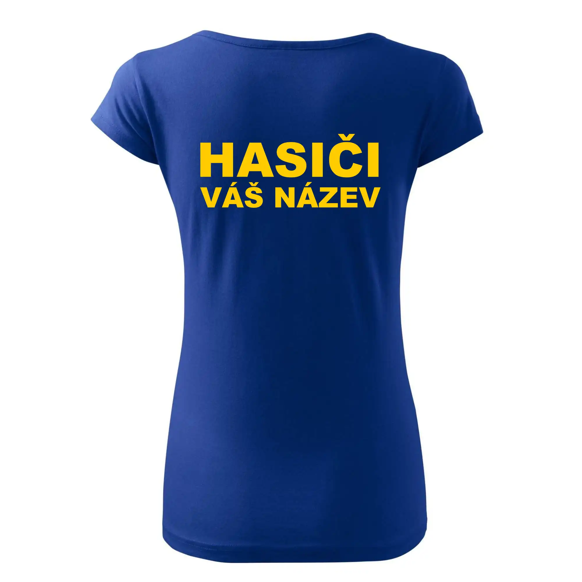 Hasiči - žlutý nápis - váš název sboru