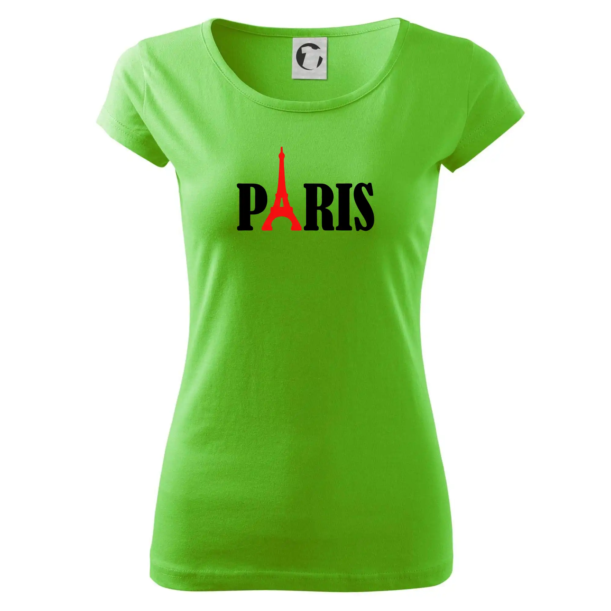 Paris nápis Eiffelova věž