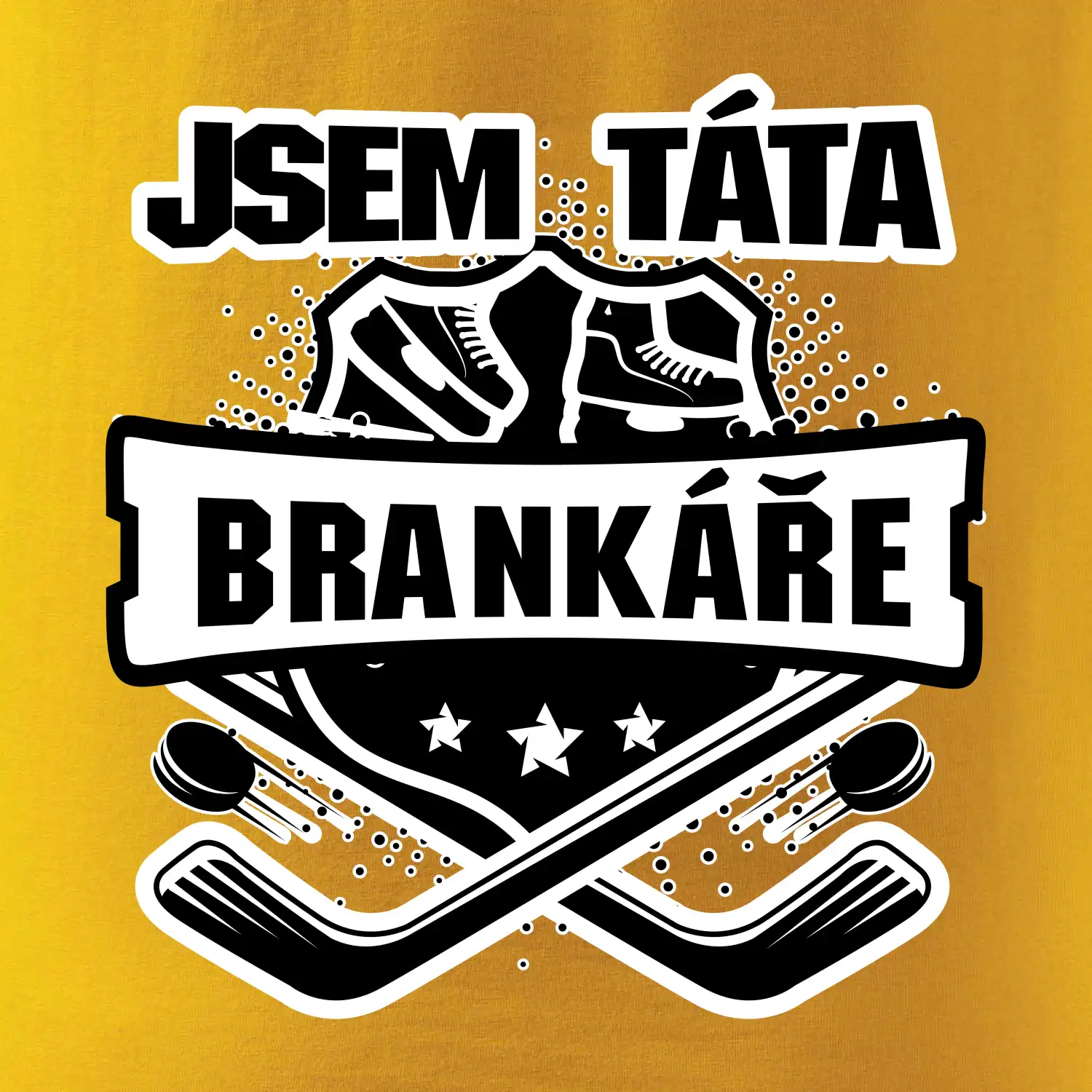 Hokejový erb - Táta brankáře