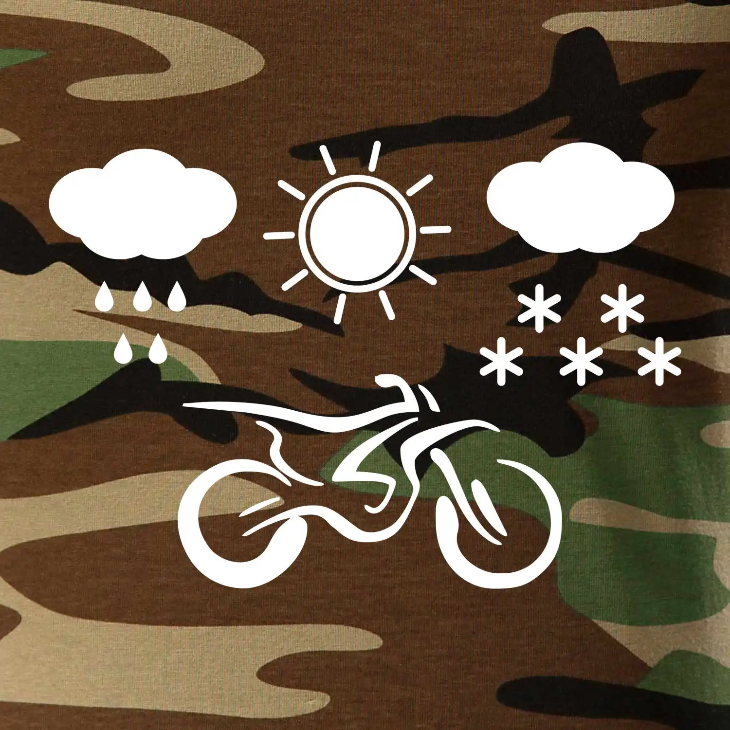 Motorkář za každého počasí - enduro