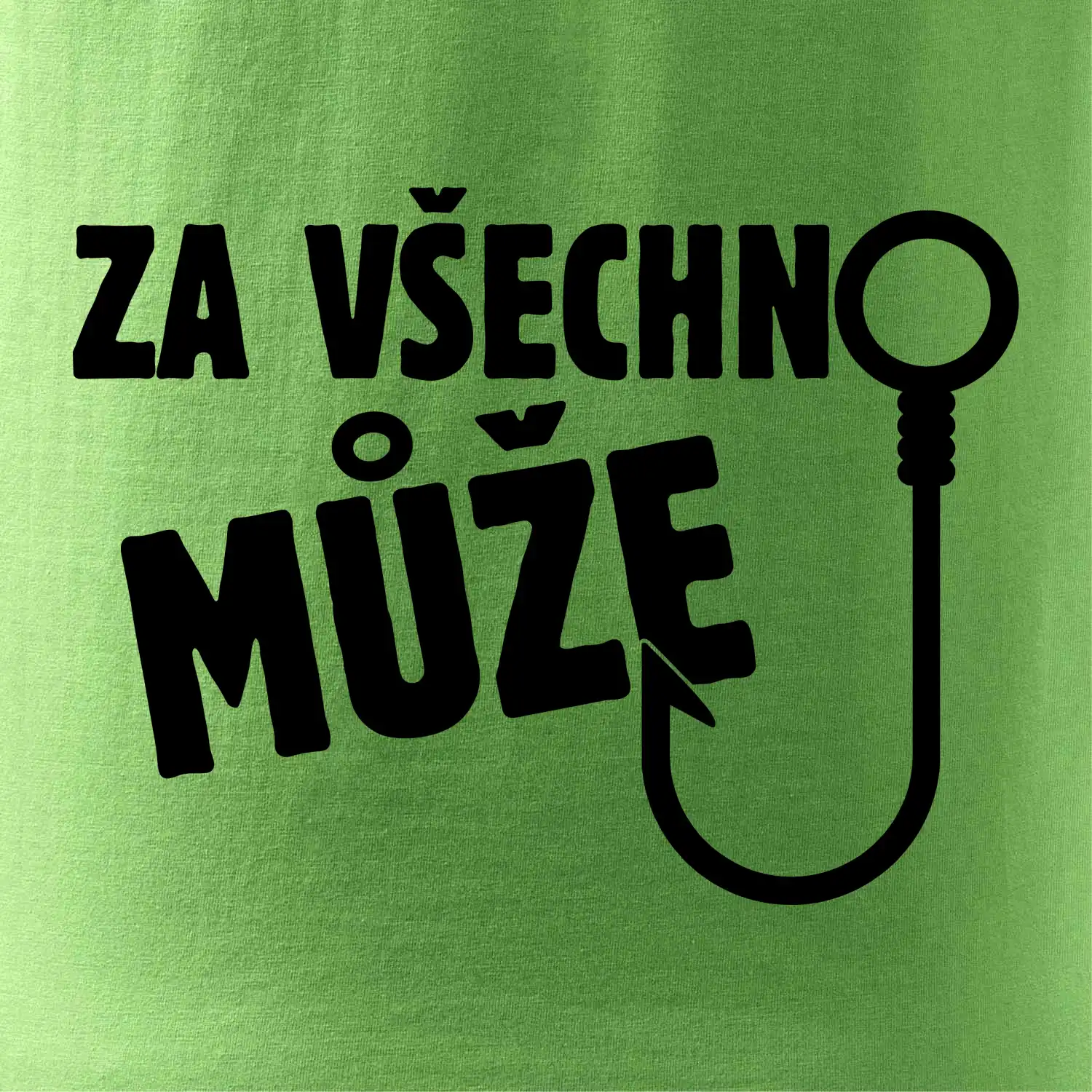 Za všechno může háček - vlastní jméno na zádech