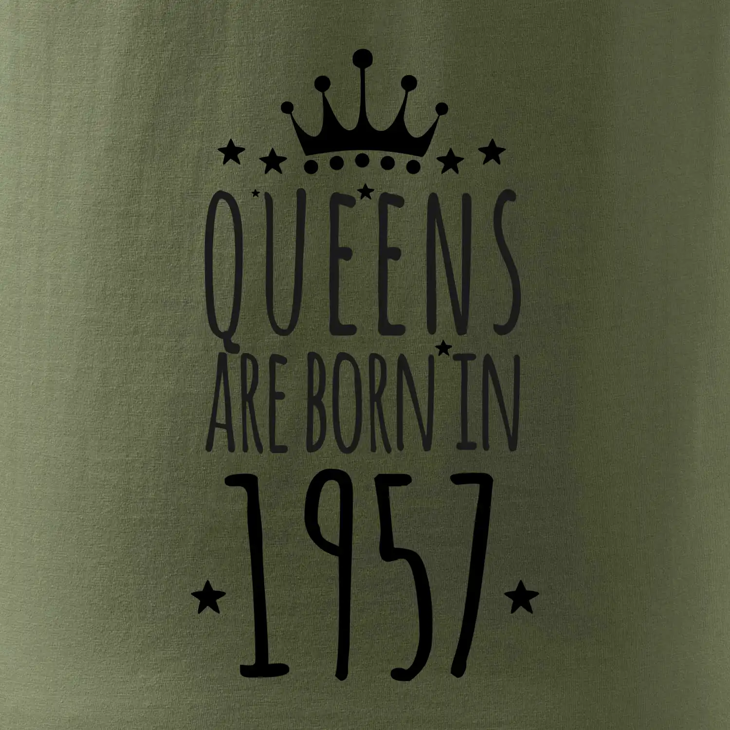 Queens are born in 1957