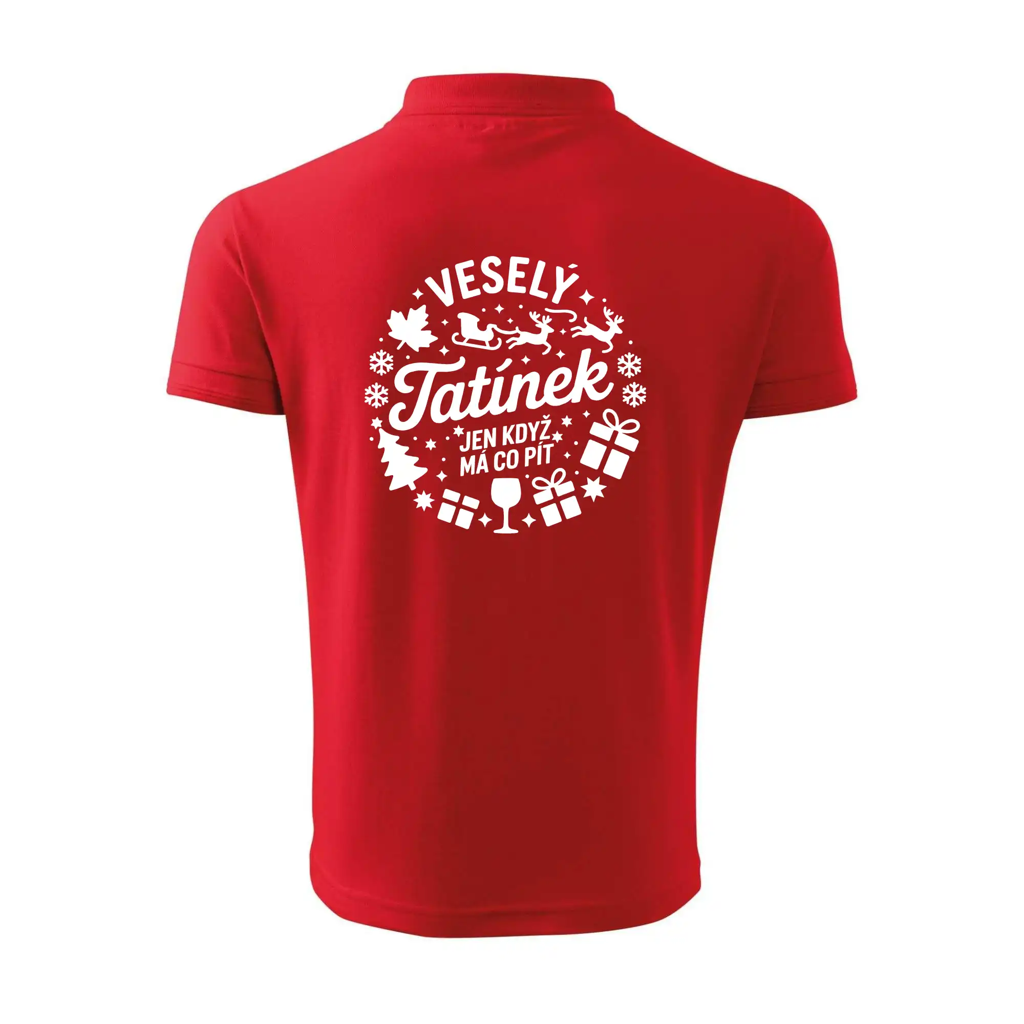 Veselý tatínek jen když  má co pít