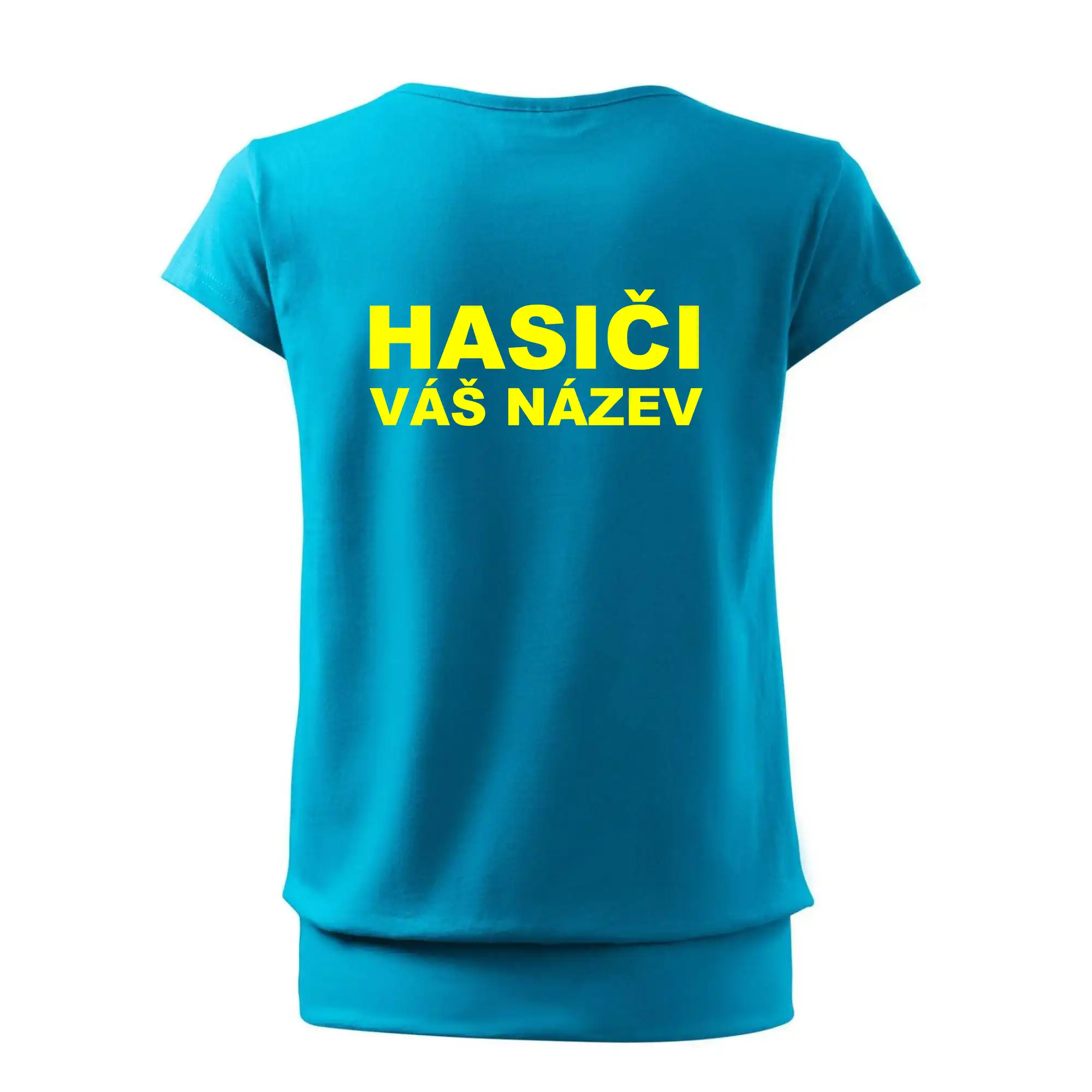 Hasiči - žlutý nápis - váš název sboru