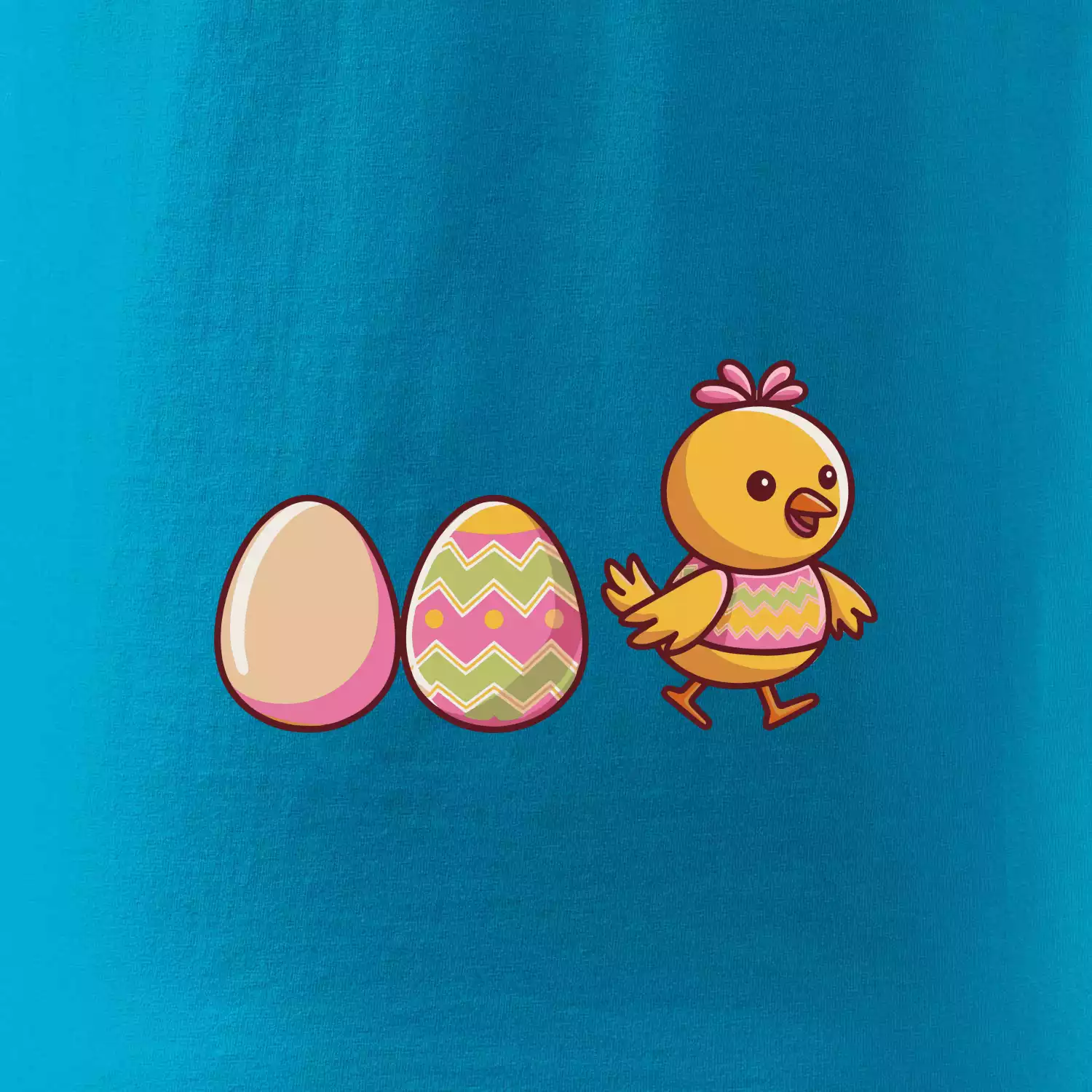 Evoluce vajíčka - velikonoce - kuře