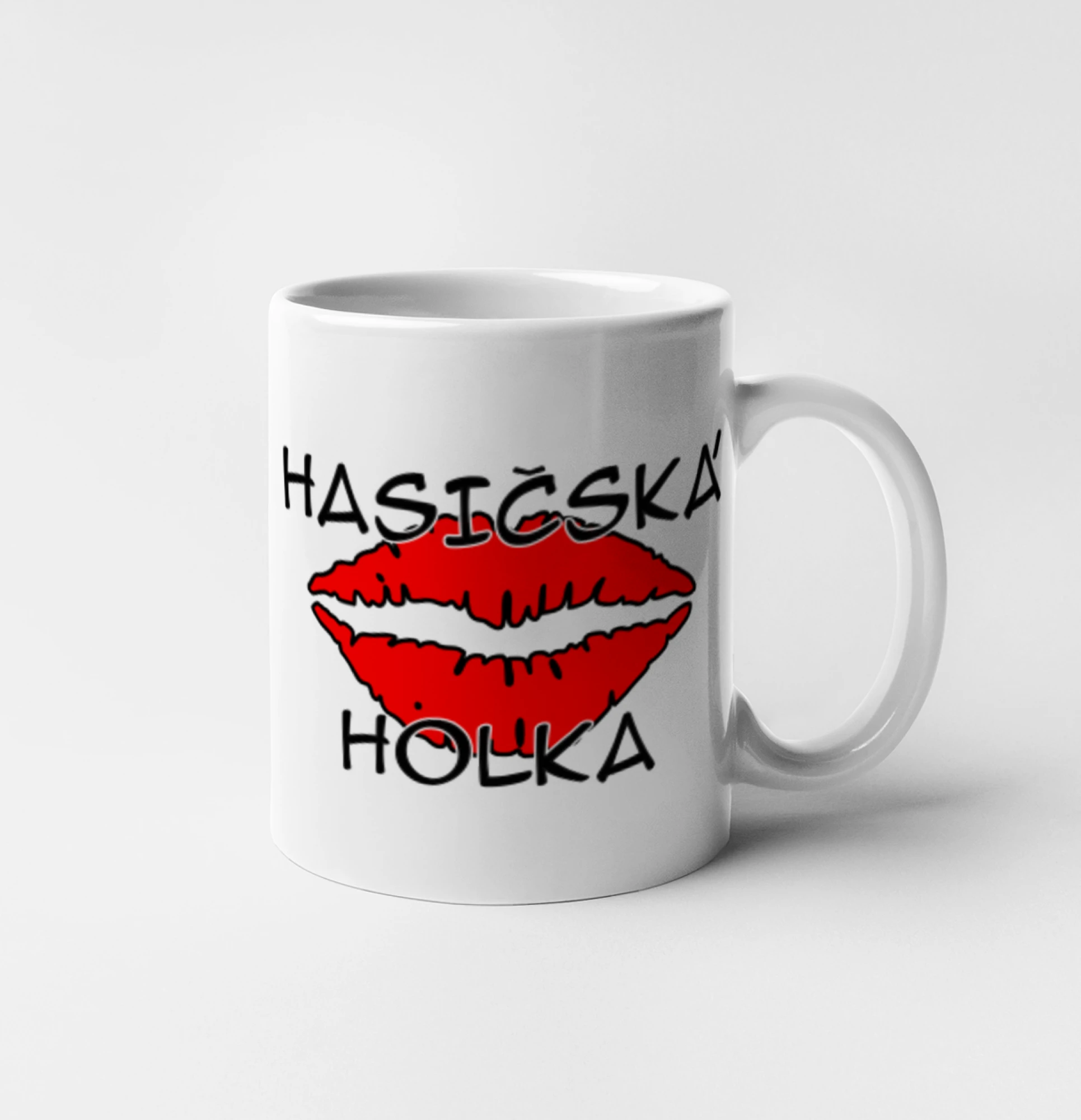 Hasičská holka - pusa