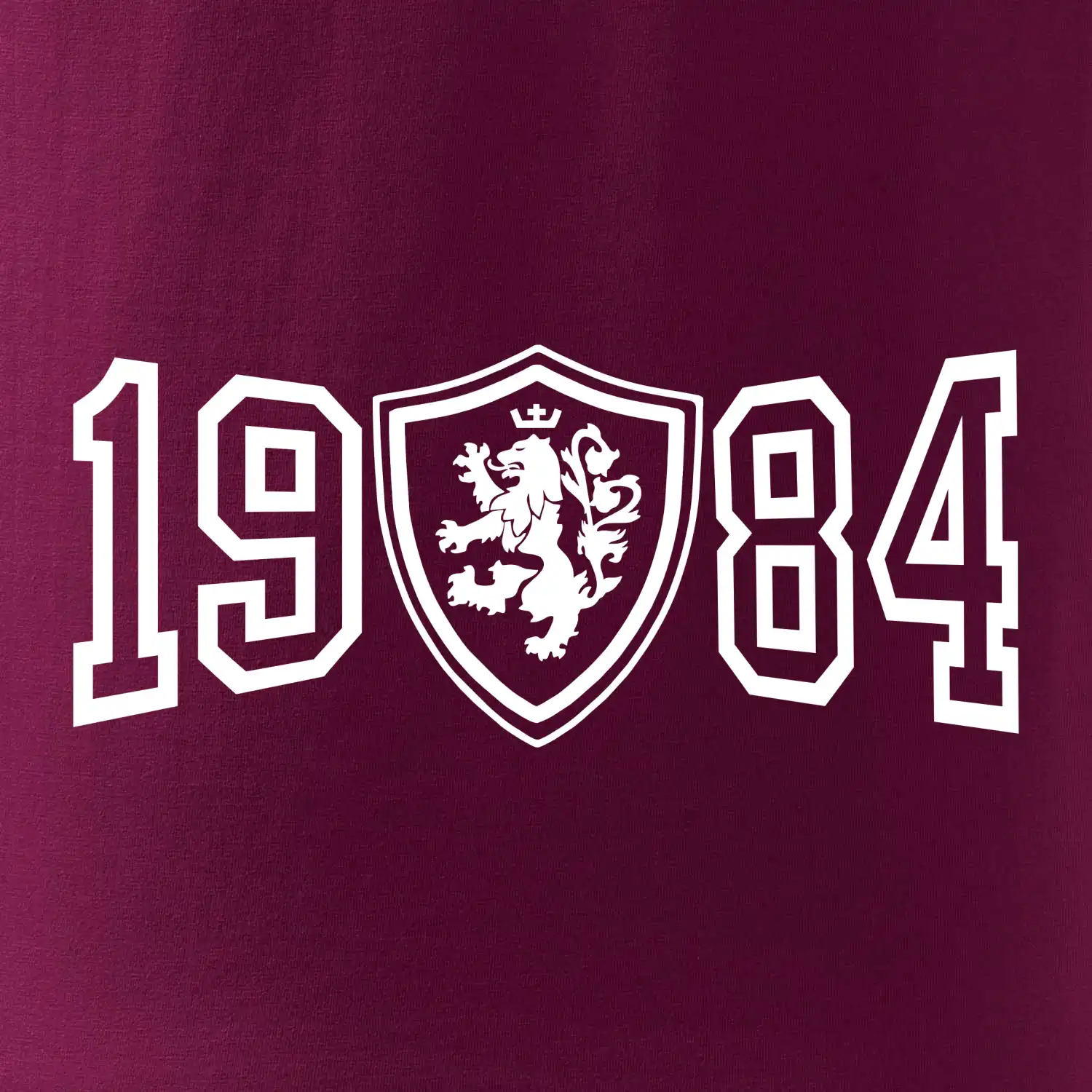 Narozeninový motiv - znak - 1984