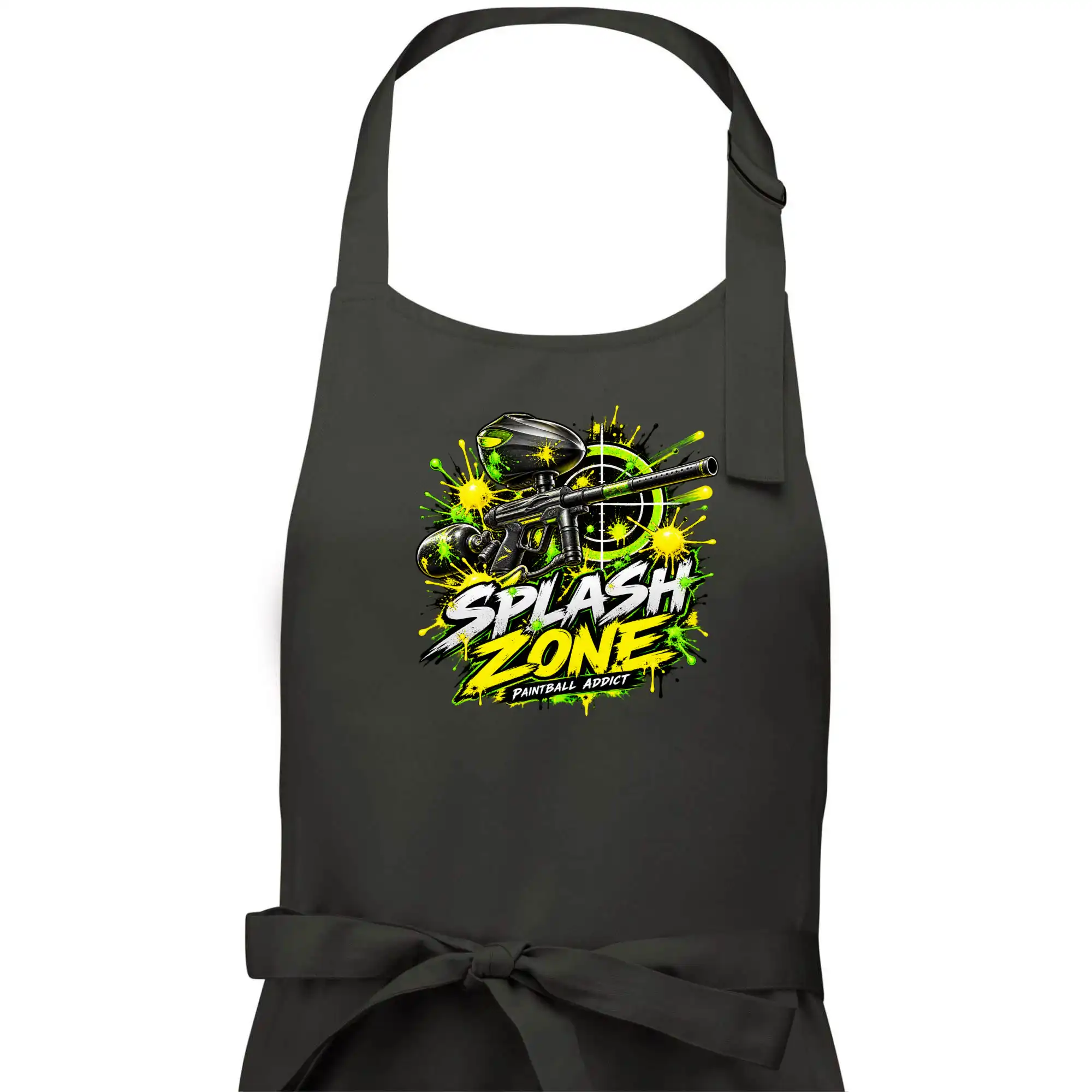 Neonový zásah splash zone paintball
