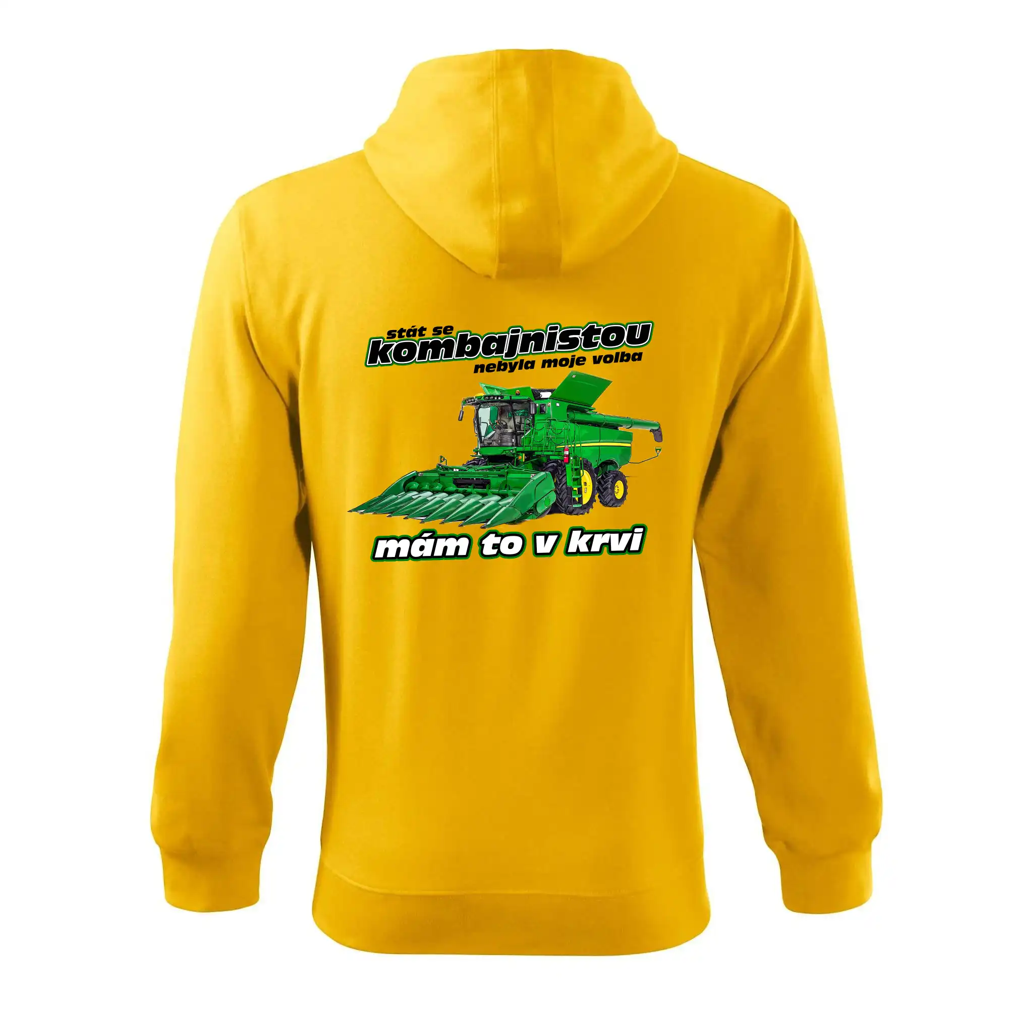Stát se kombajnistou nebyla moje volba