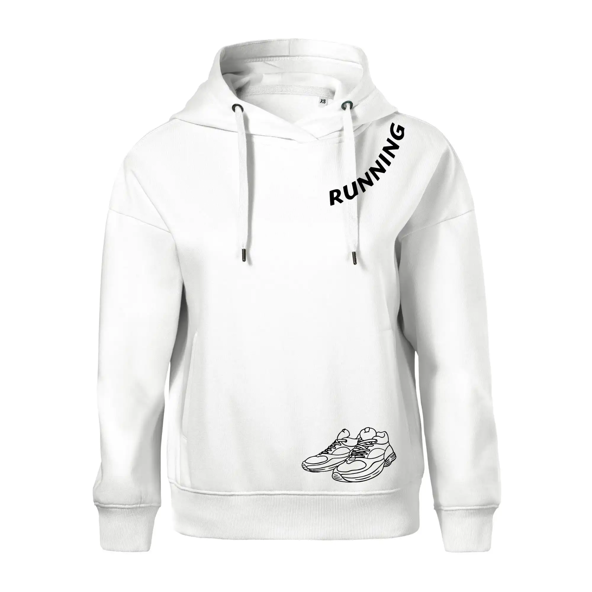 Running nápis šikmo