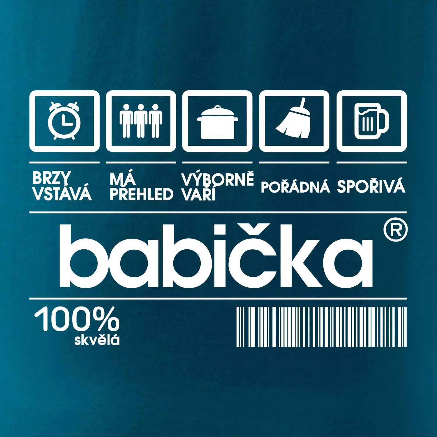 Čárový kód babička