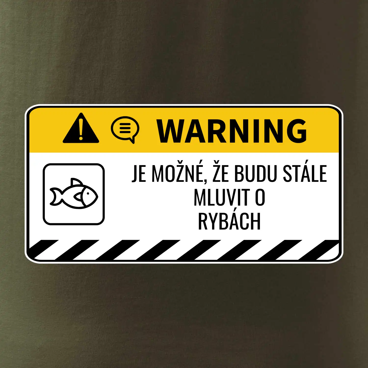 Warning mluvení - Ryby
