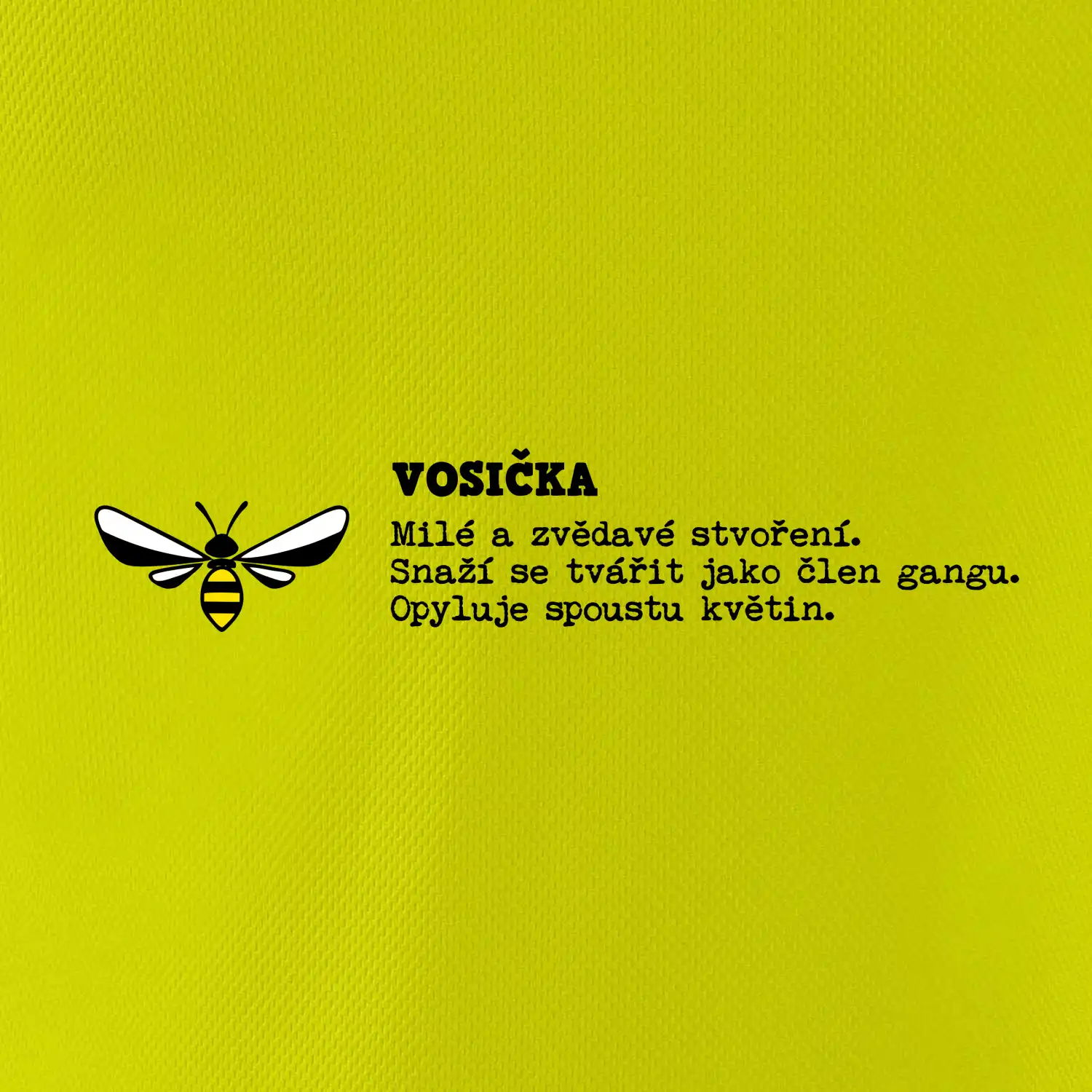 Vosička Milé a zvědavé stvoření