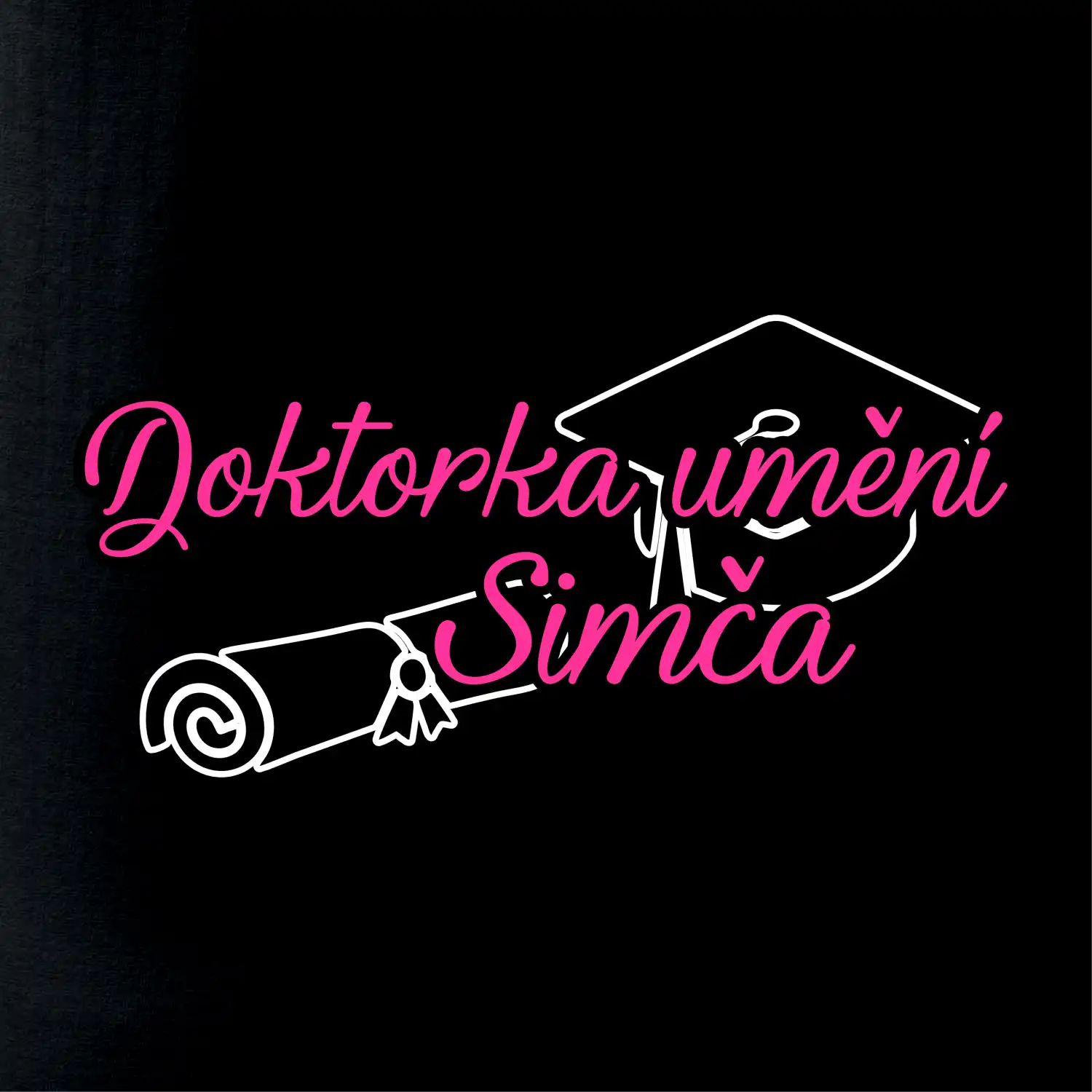 Doktorka umění + jméno