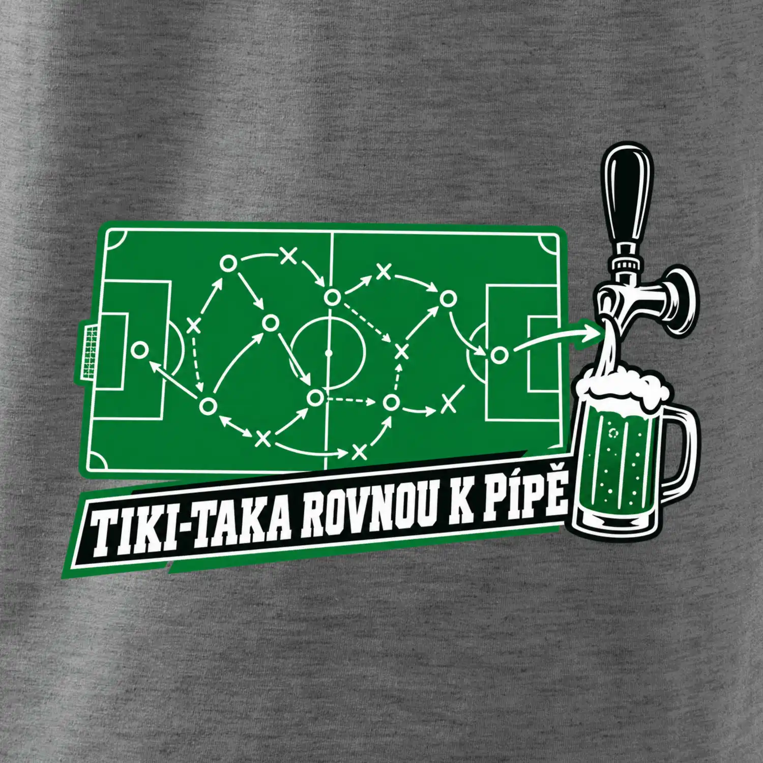 Tiki taka rovnou k pípě