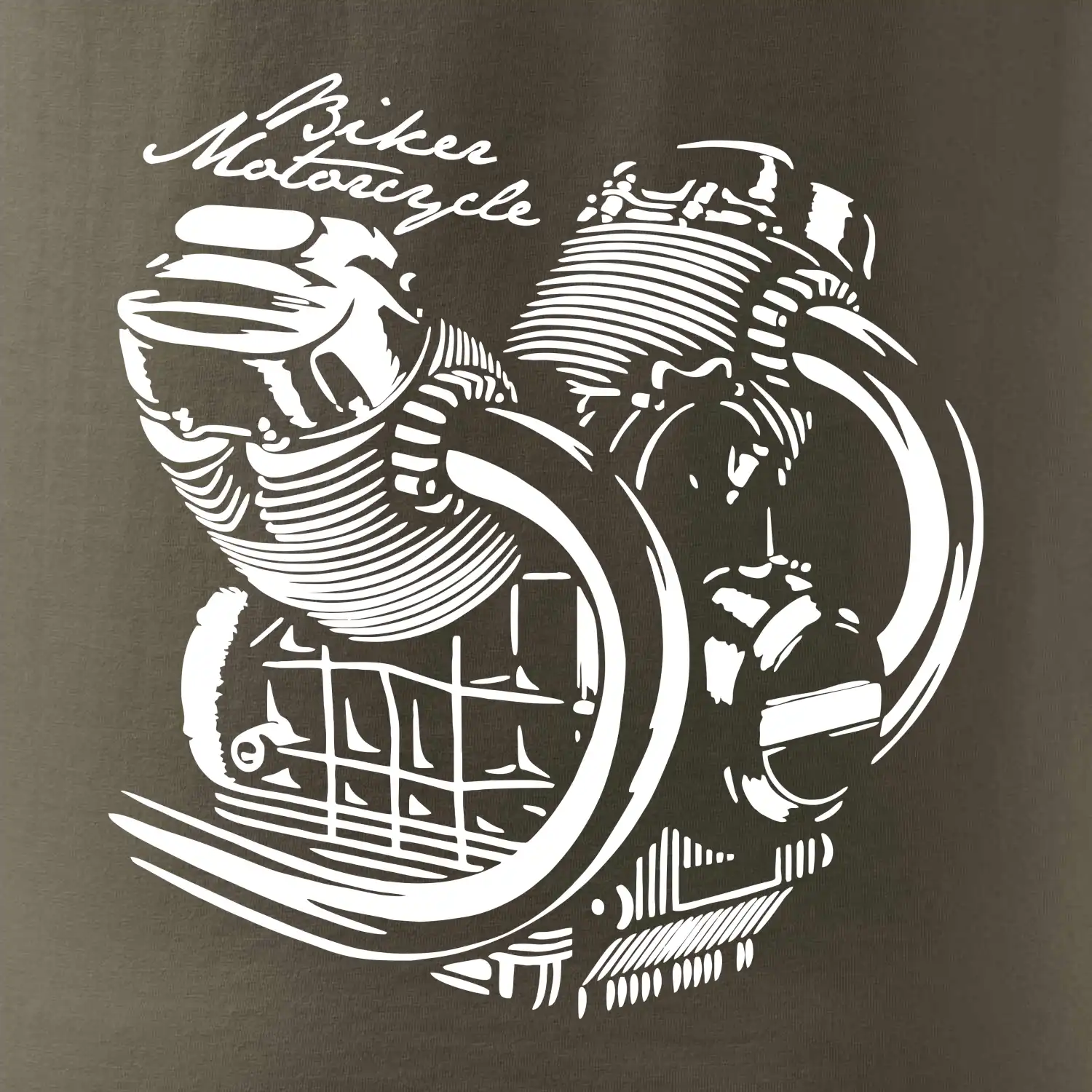 Biker Motorcycle motor