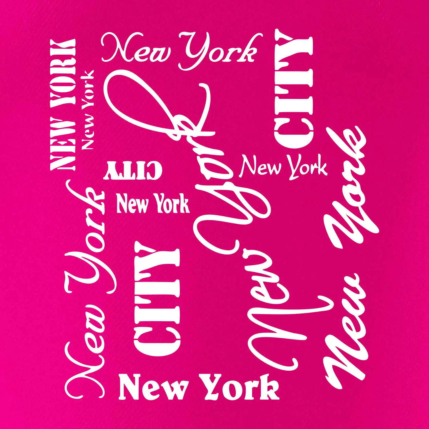 New York City font