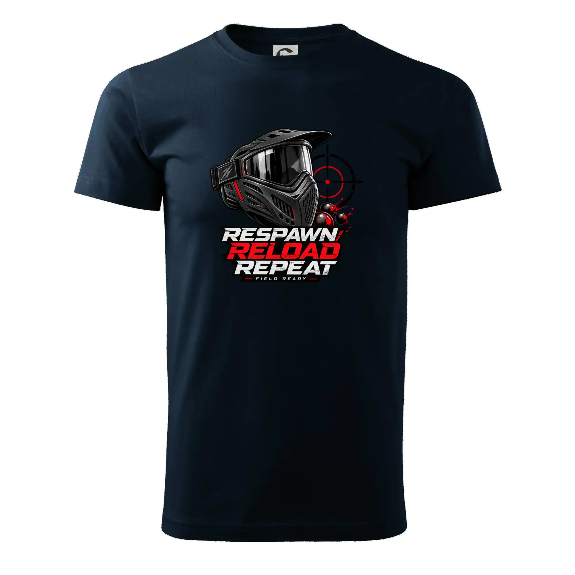 Paintballová maska respawn reload repeat