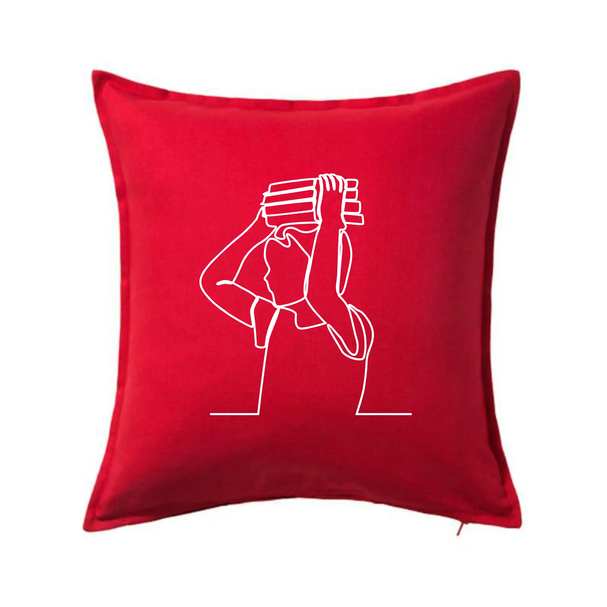 Student a kniha jedním tahem