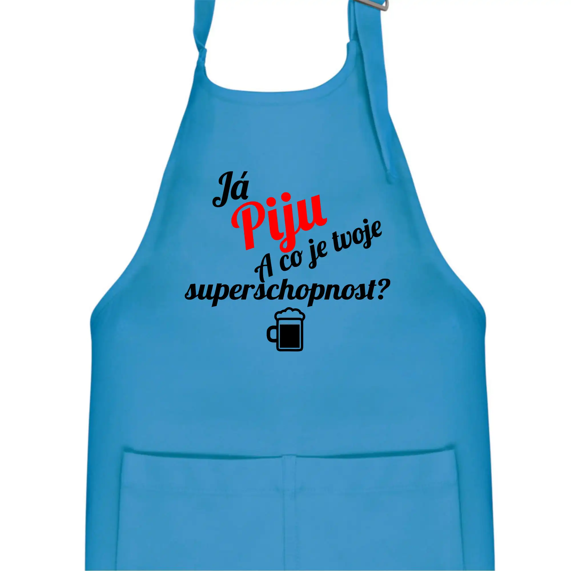 Já piju - tvoje superschopnost? šikmý nápis