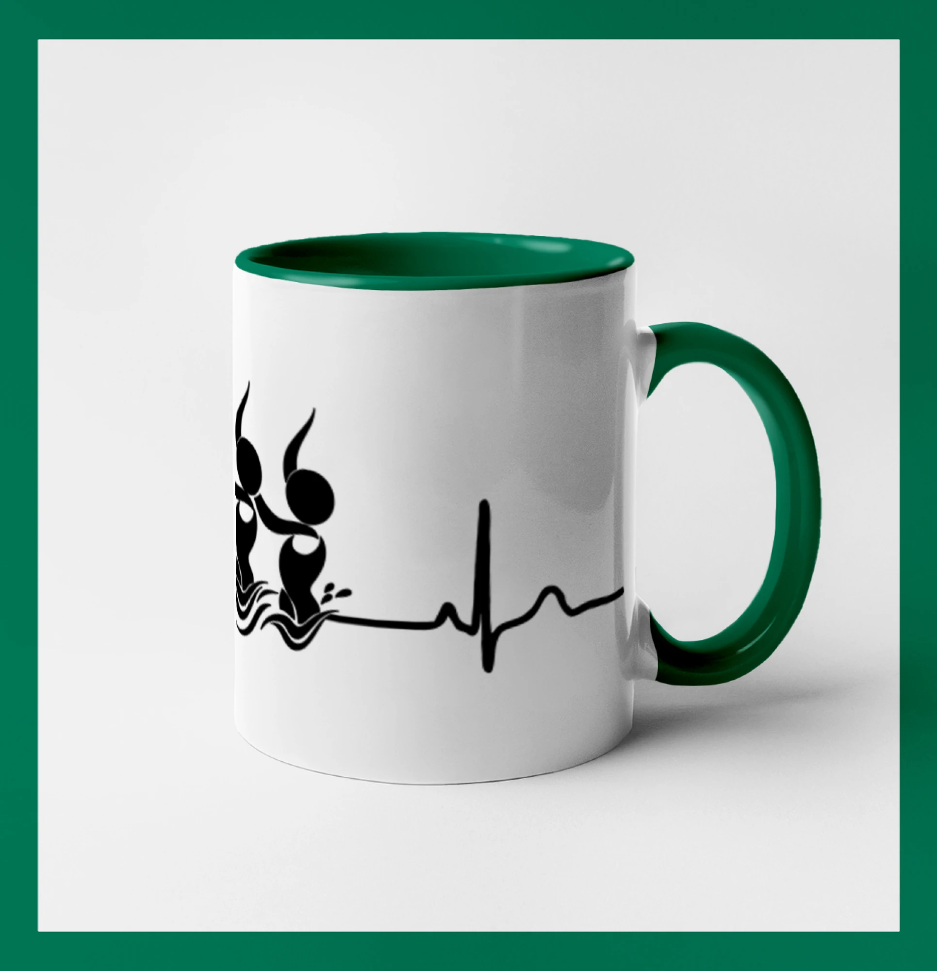 EKG synchronizované plavání