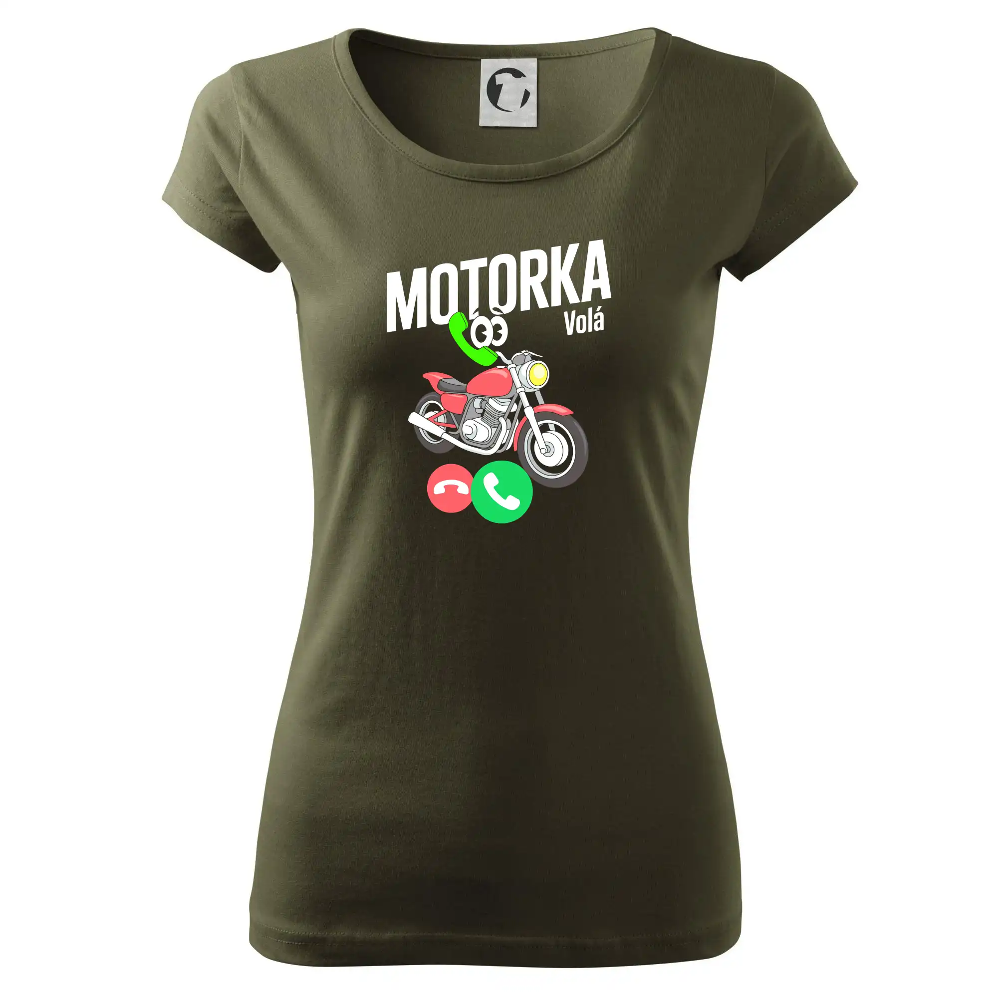 Karikatura motorka silnice volá