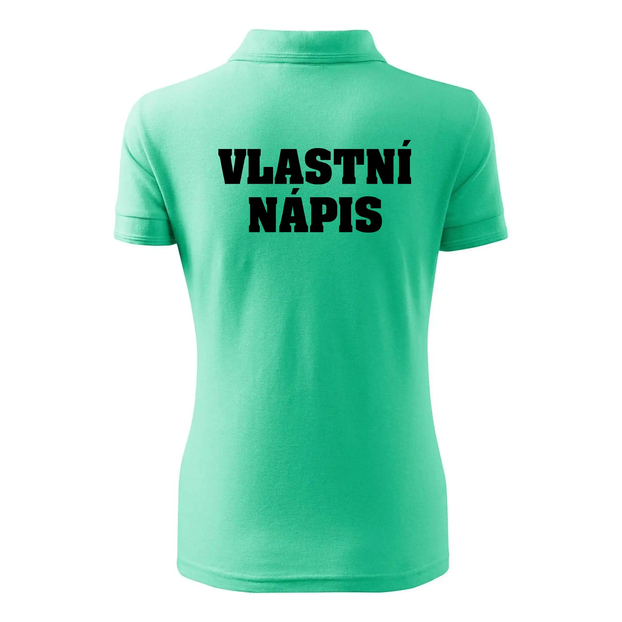 Hvězda života - vlastní nápis vpředu a vzadu