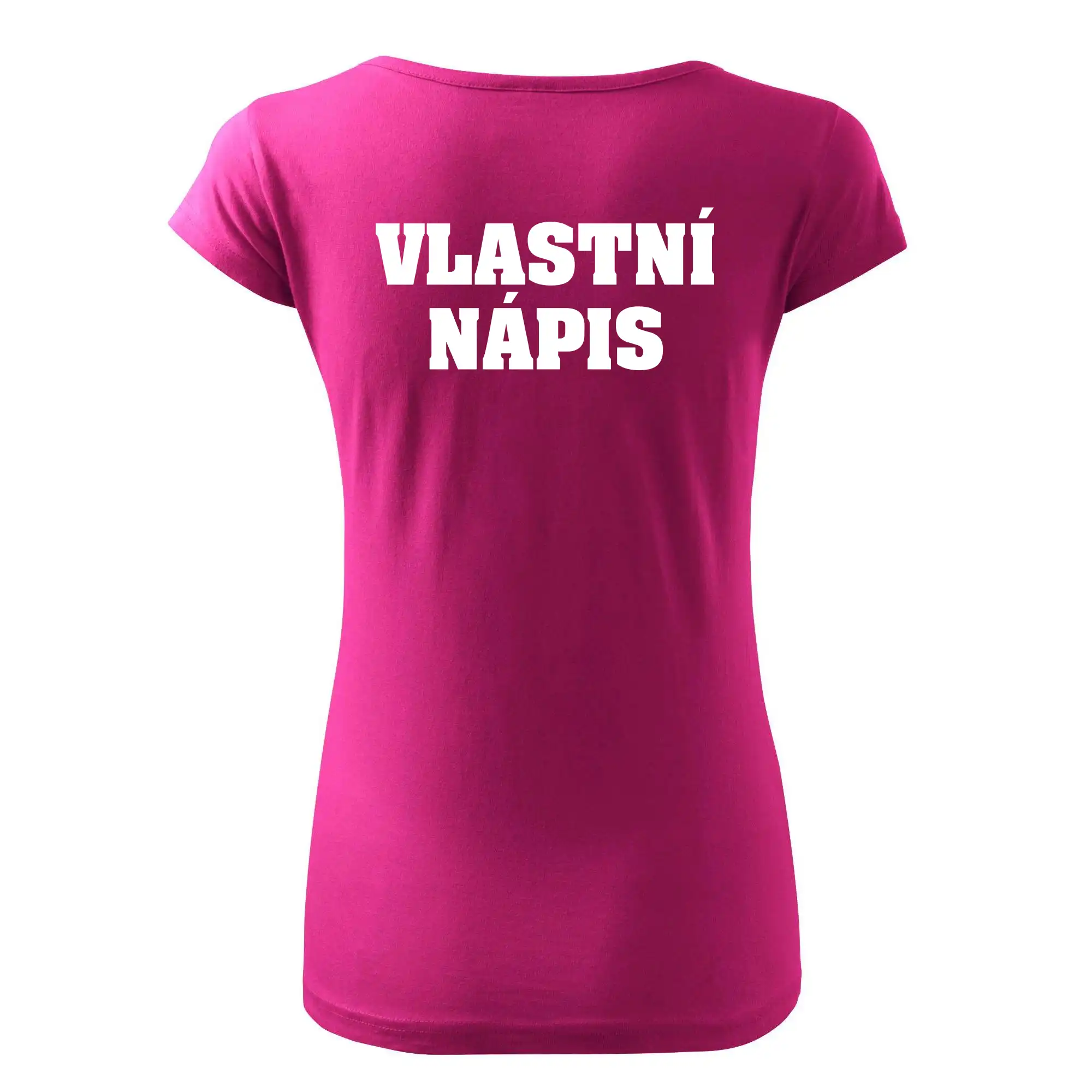 Hvězda života - vlastní nápis vpředu a vzadu