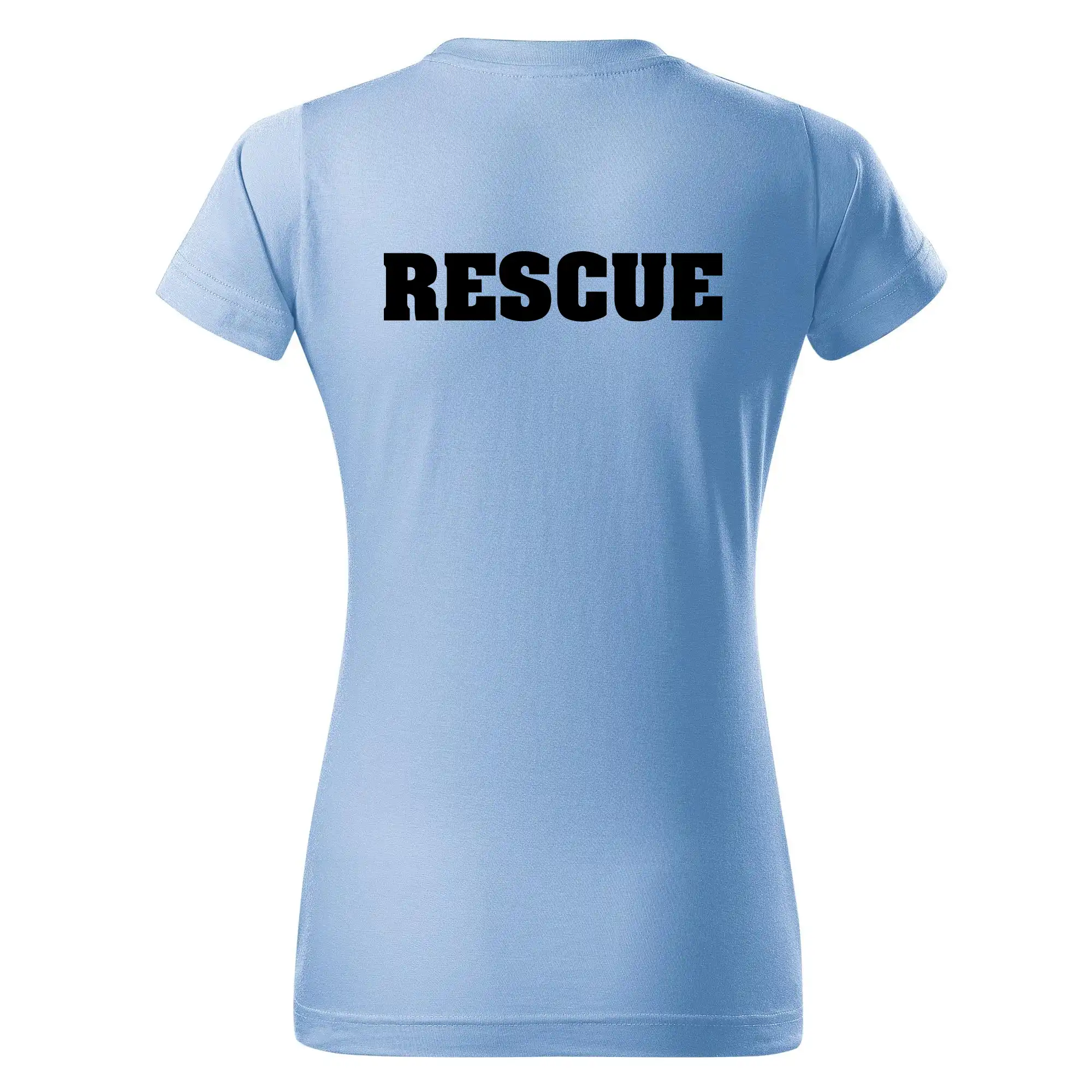 Rescue - Hvězda na prsu +  nápis na zádech