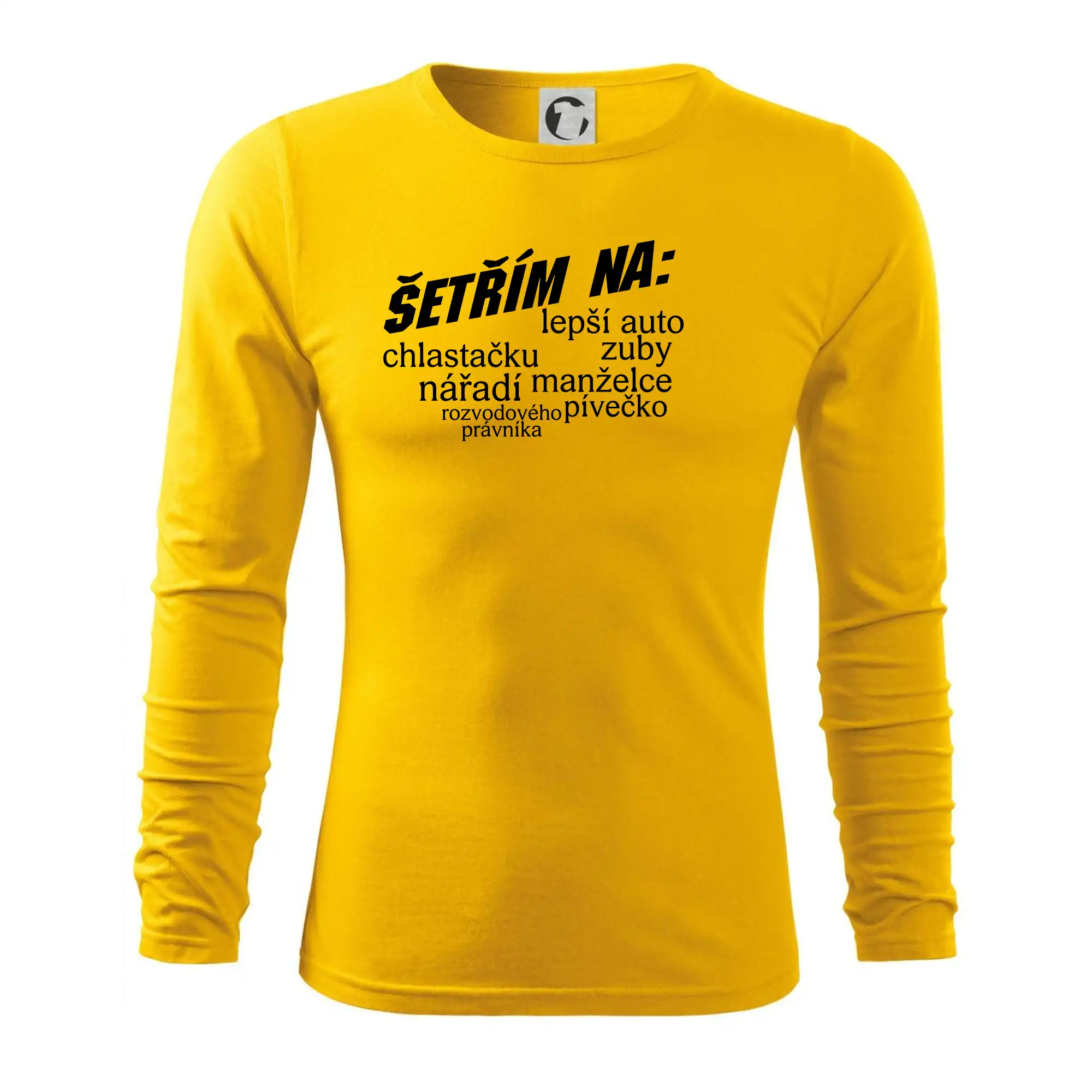 Nápis šetřím na