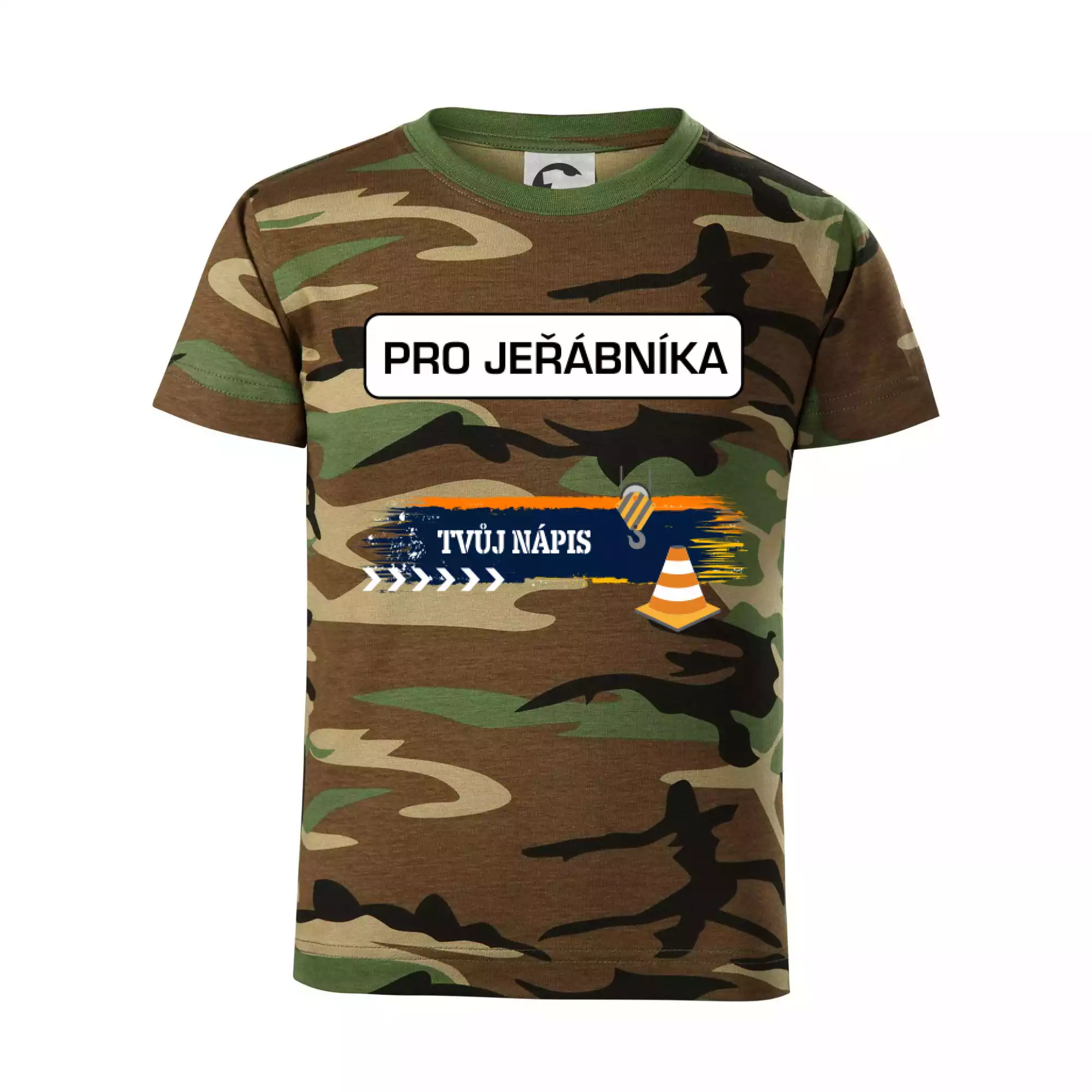 Stavba - vlastní nápis - jeřábník