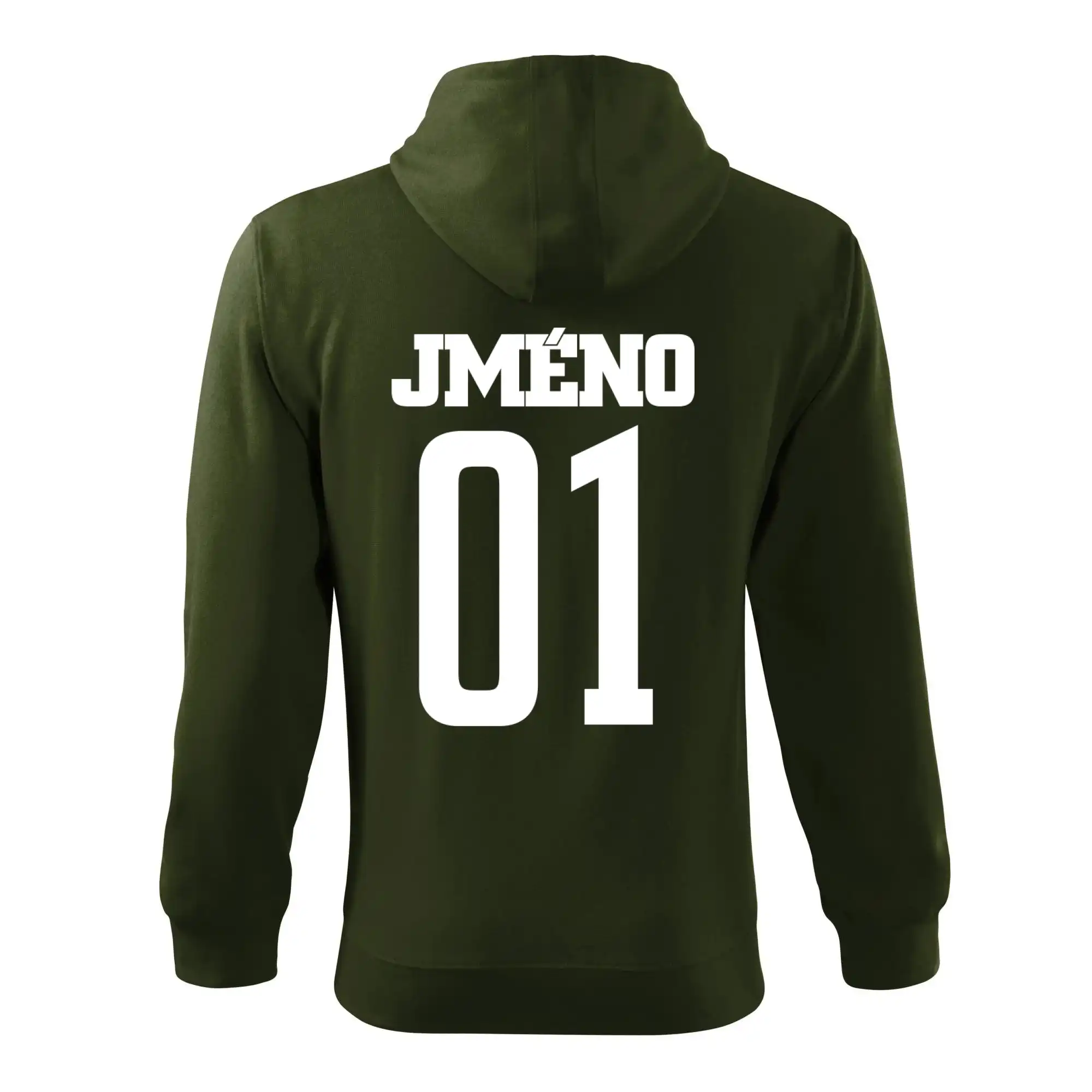 Fotbalový dres - vlastní jméno a číslo