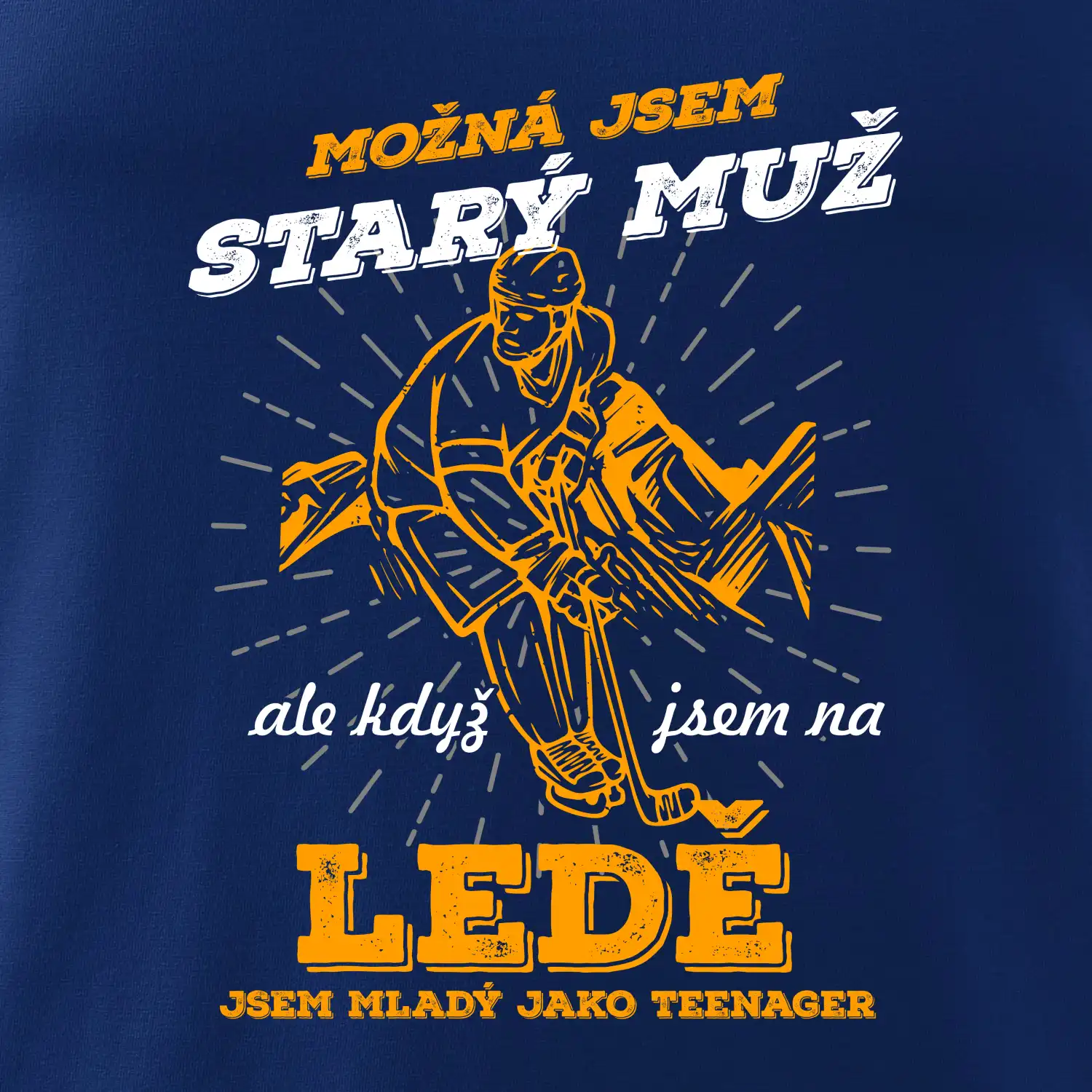 Hokejista- možná jsem starý muž